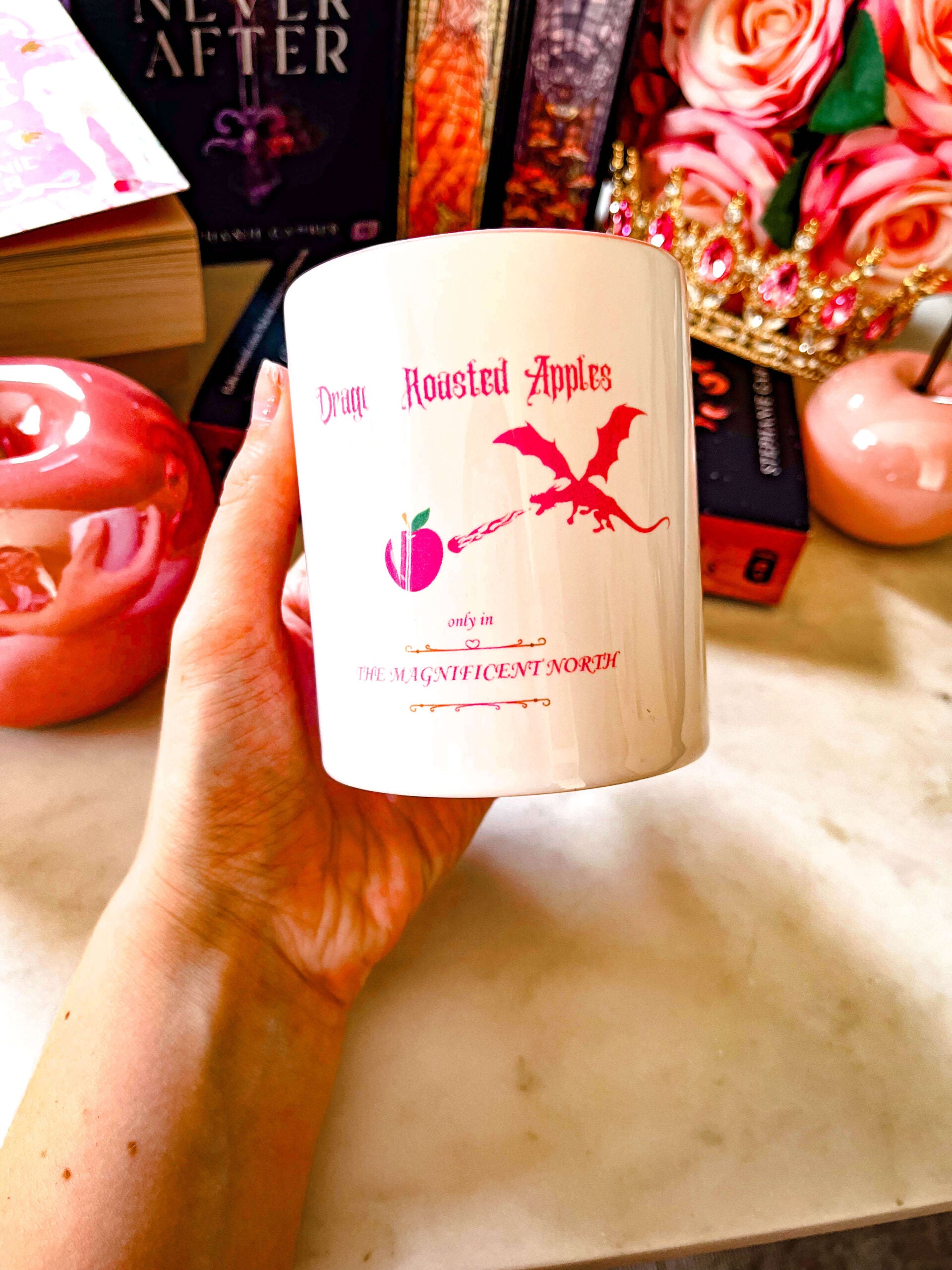 Dragon roasted Apples Tasse
