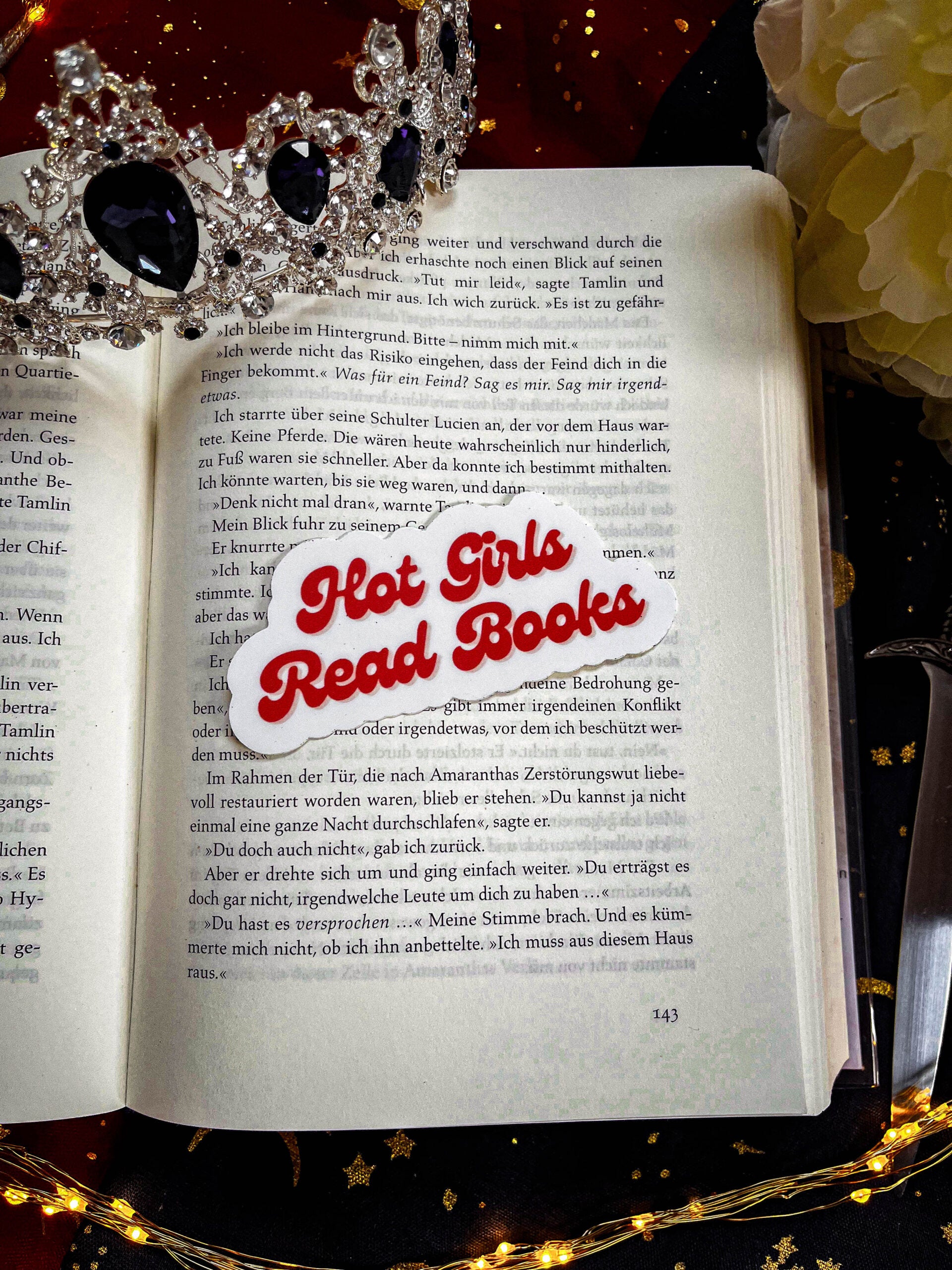 Hot Girls read Books Sticker