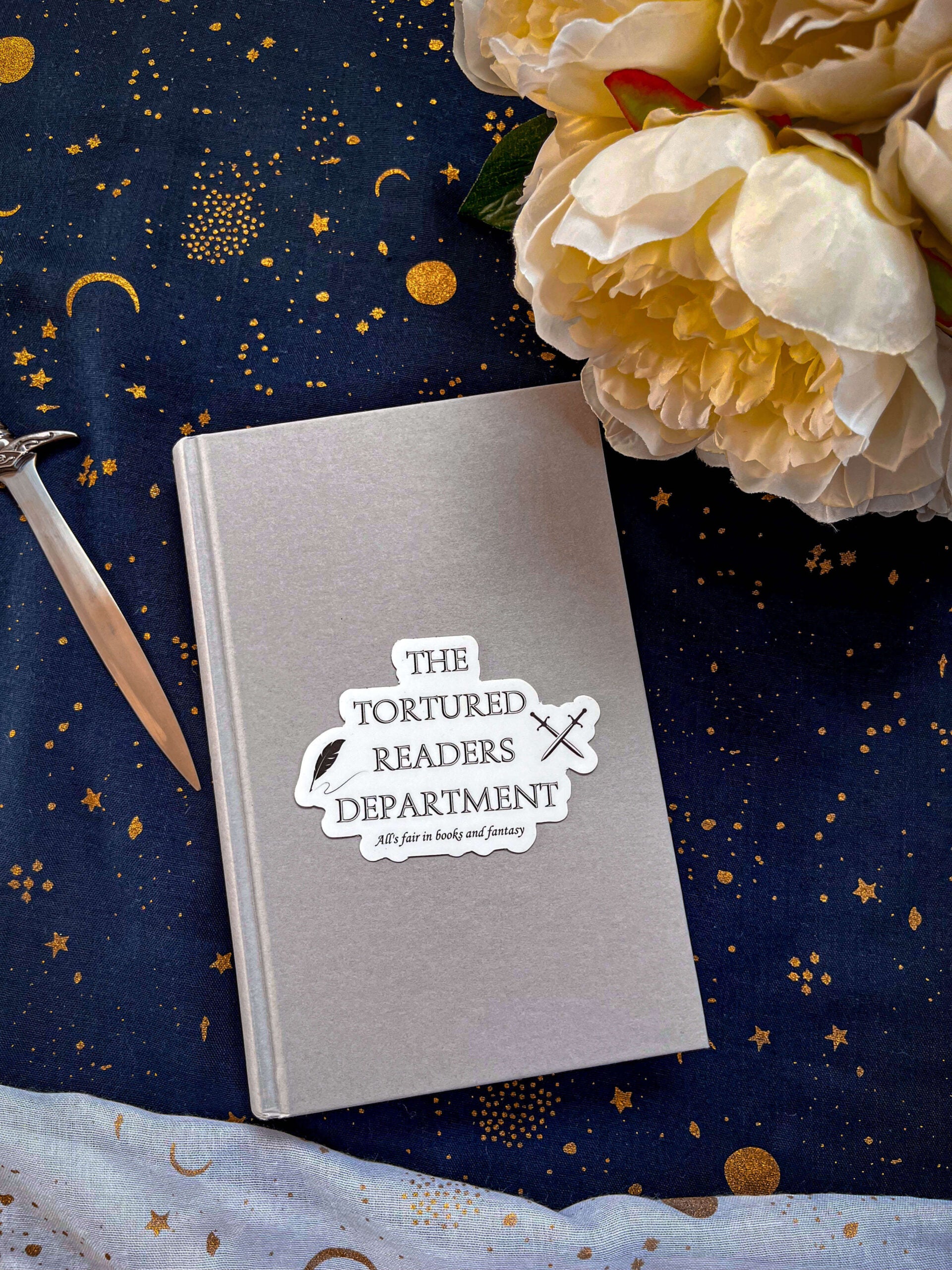 The Tortured Readers Department Sticker