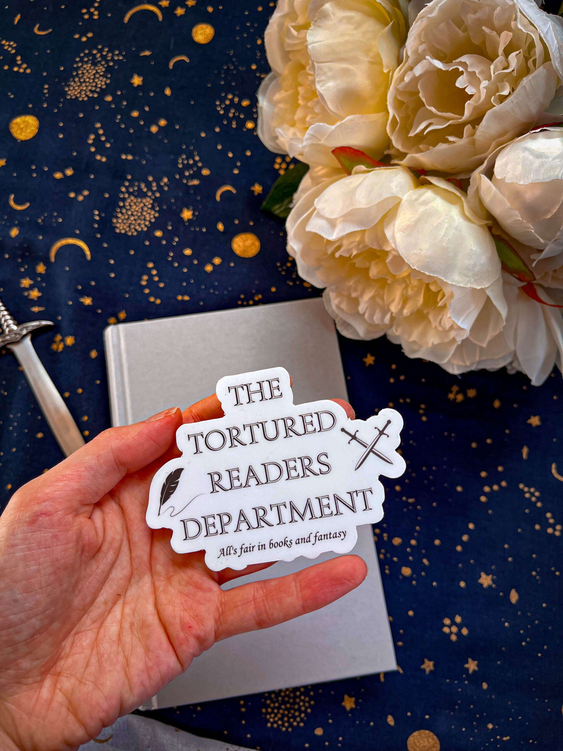 The Tortured Readers Department Sticker