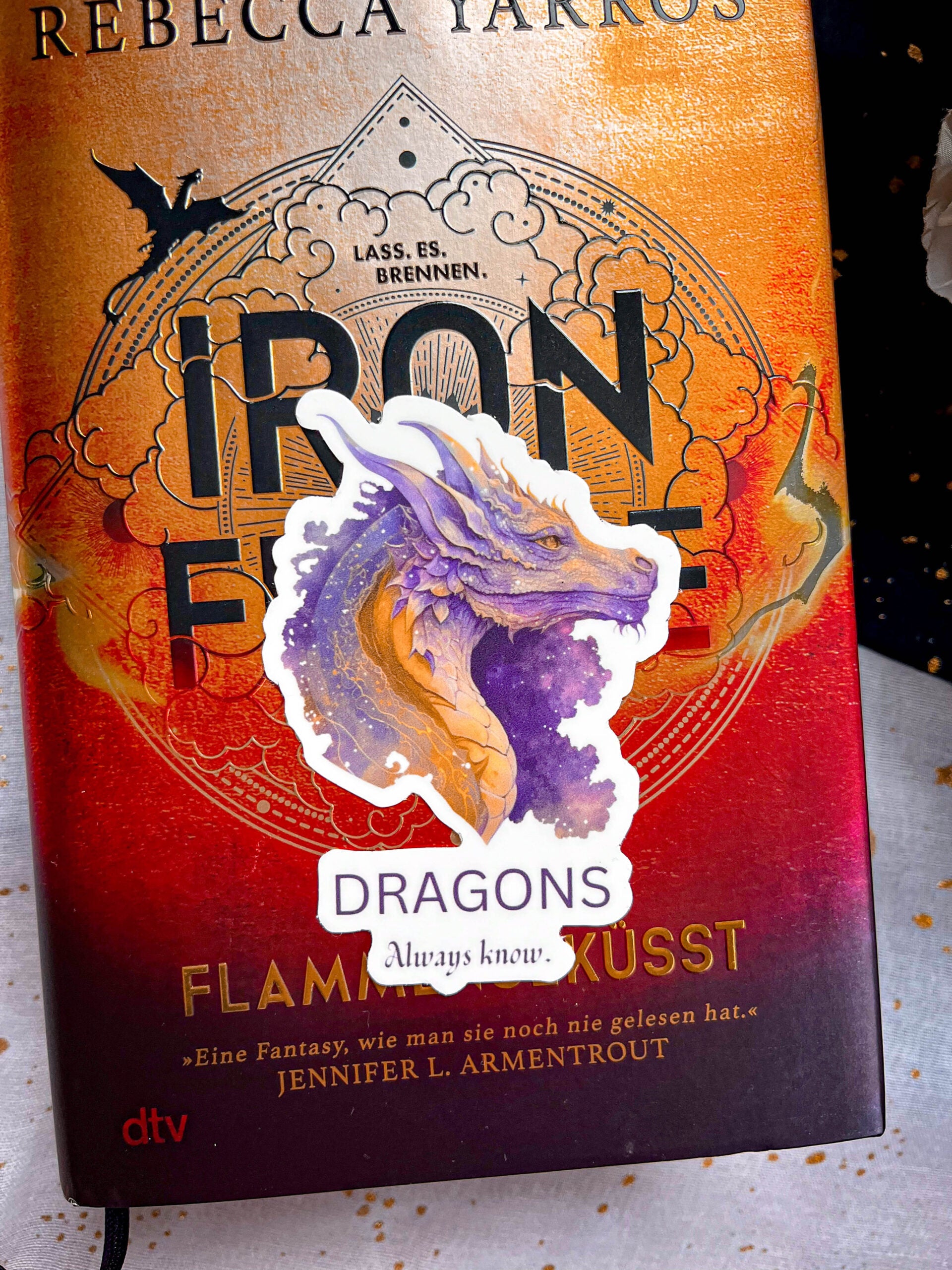 Dragons always know Sticker