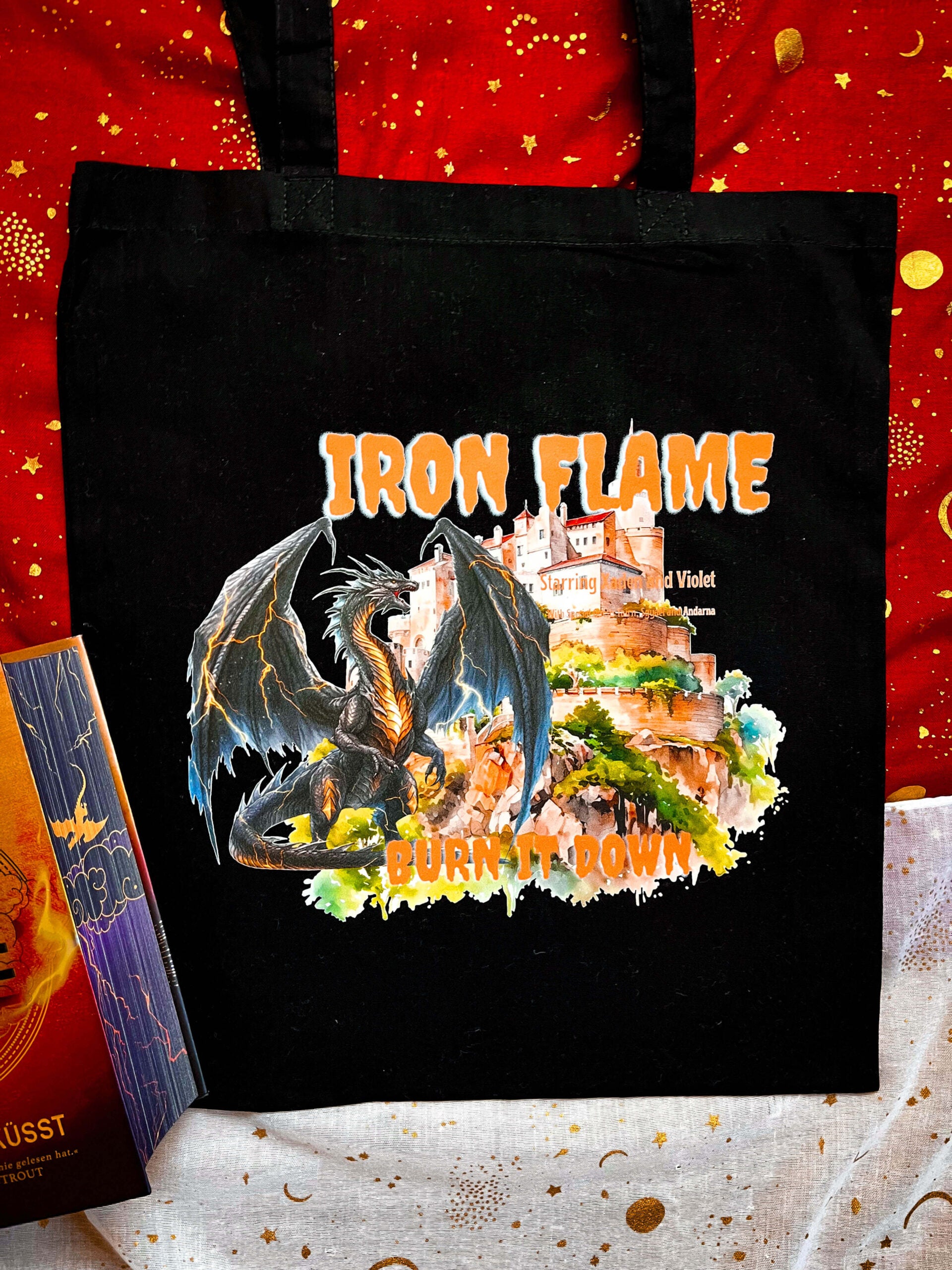 Iron Flame Baumwolltasche