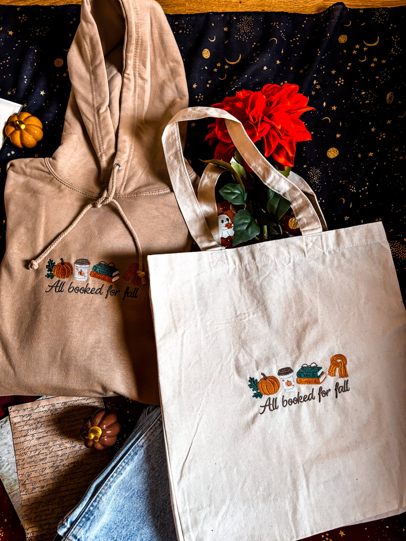 All booked for Fall Shopper Baumwolltasche - Readers and Dreamers Shop