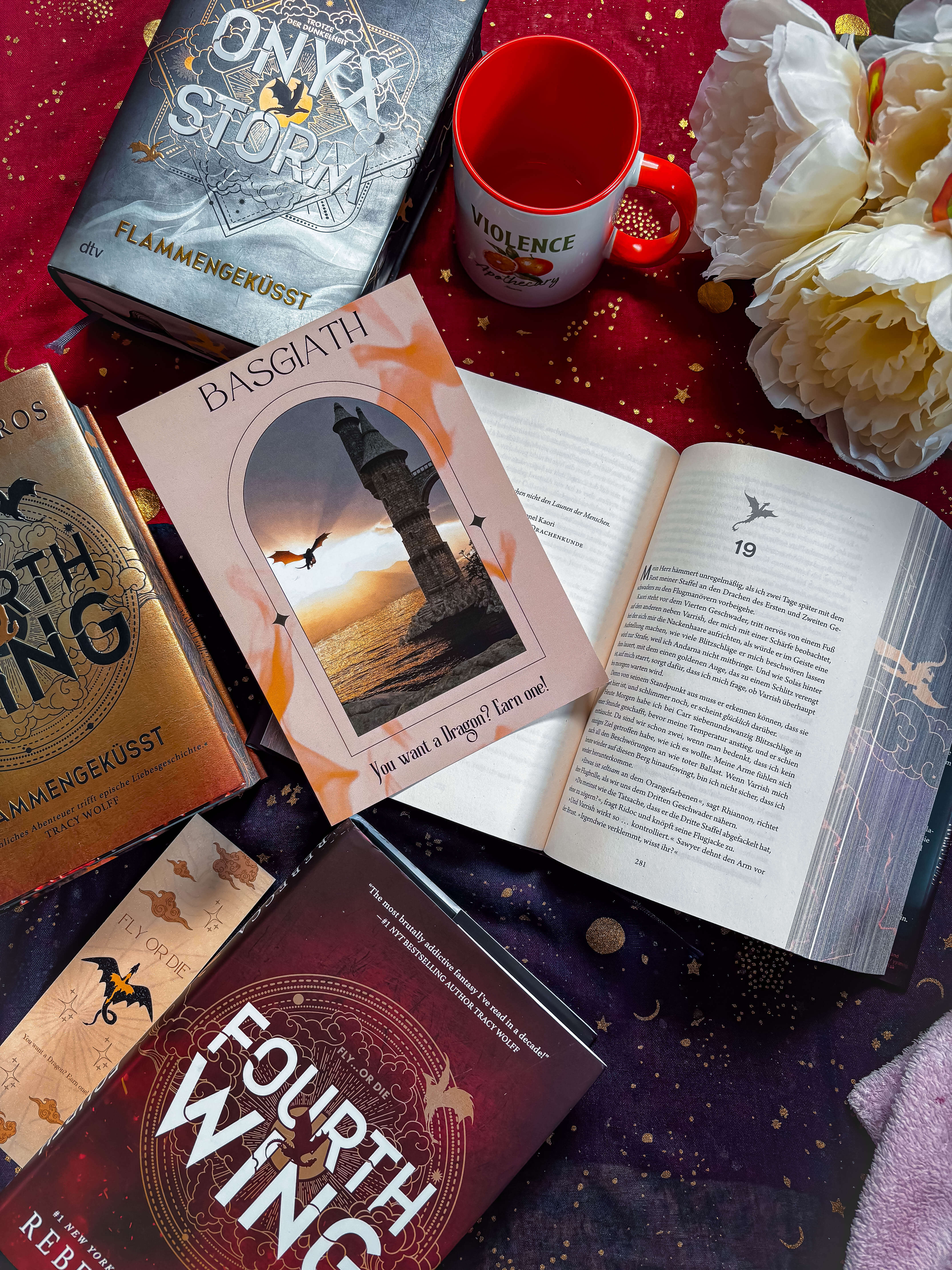 Basgiath Poster - Readers and Dreamers Shop