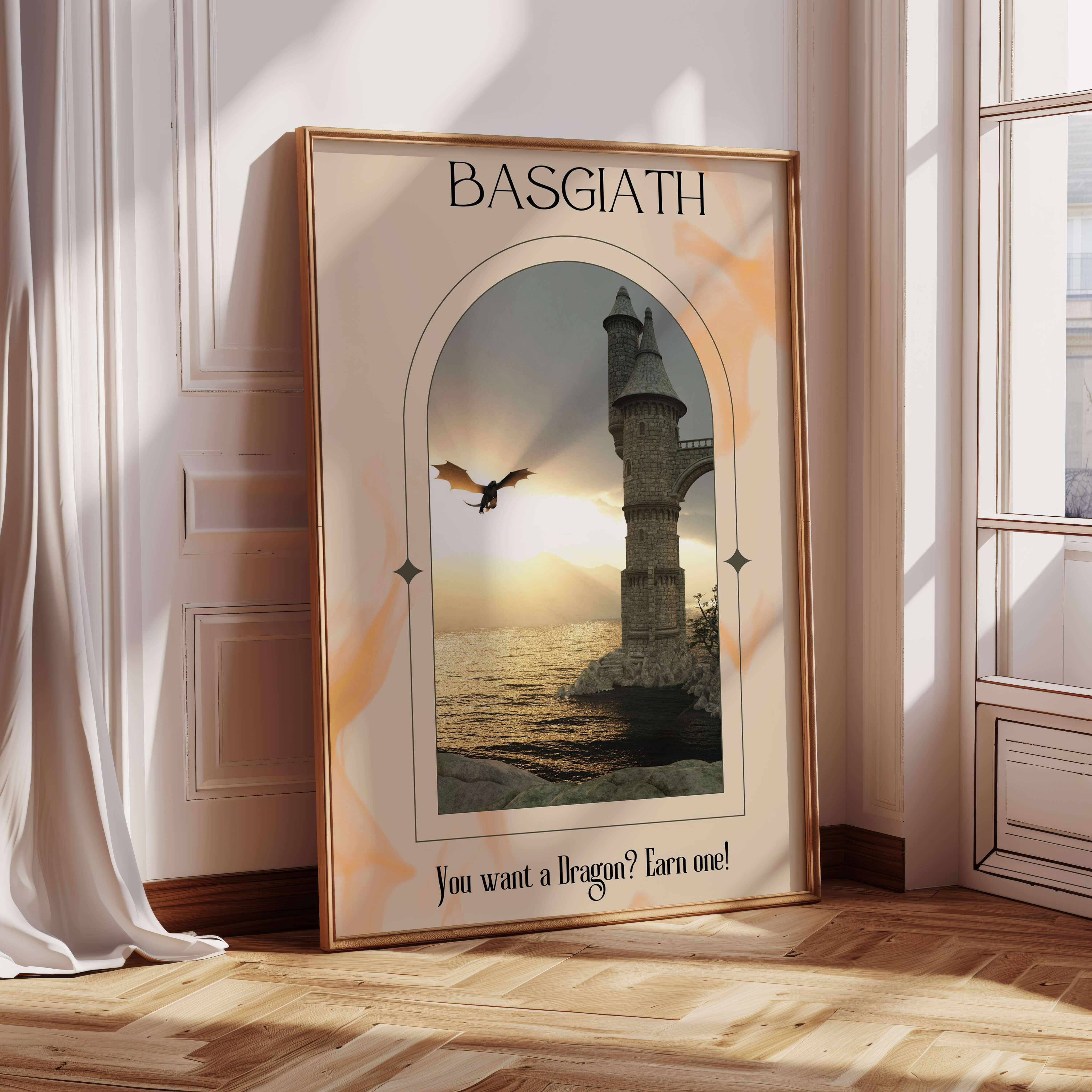 Basgiath Poster - Readers and Dreamers Shop