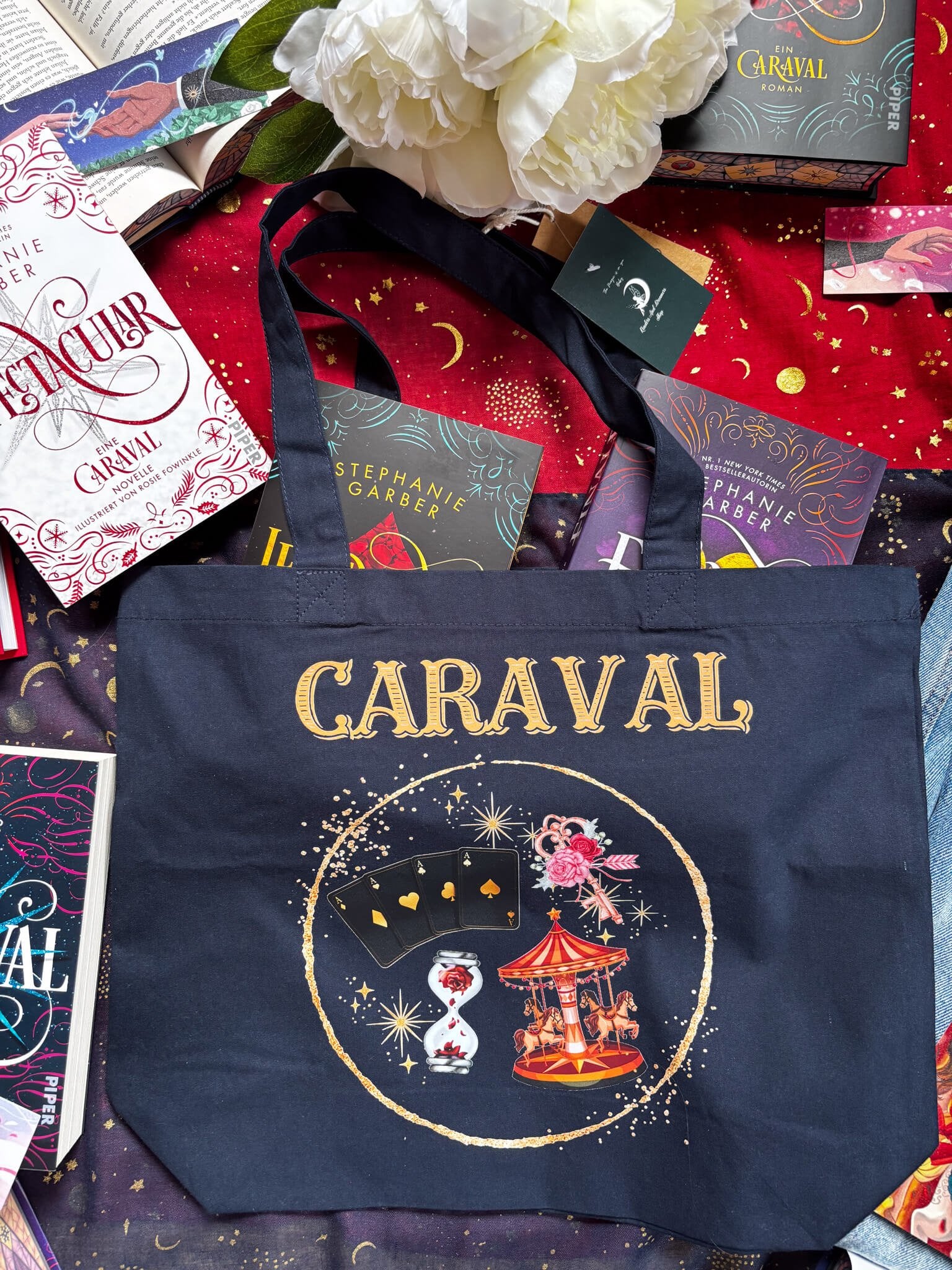 Caraval Baumwoll - Shopper - Readers and Dreamers Shop