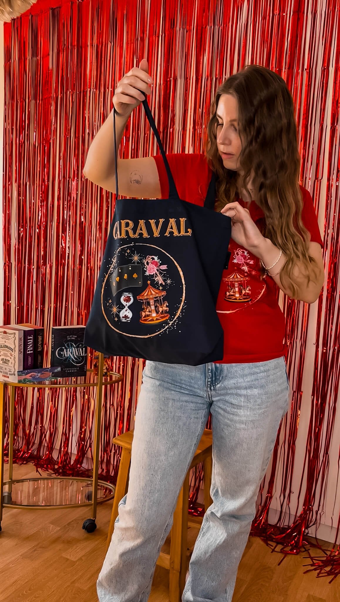 Caraval Baumwoll - Shopper - Readers and Dreamers Shop