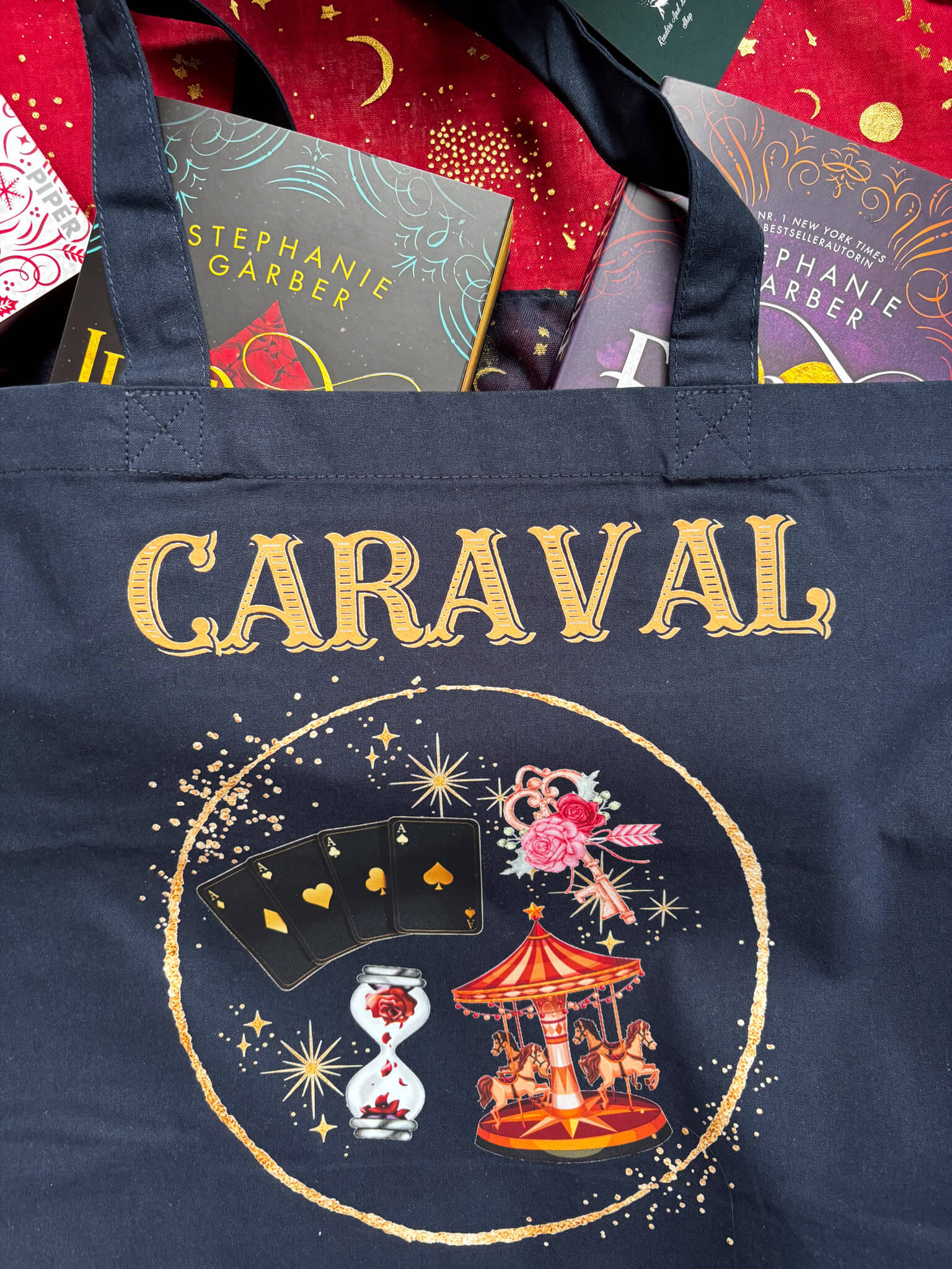 Caraval Baumwoll - Shopper - Readers and Dreamers Shop