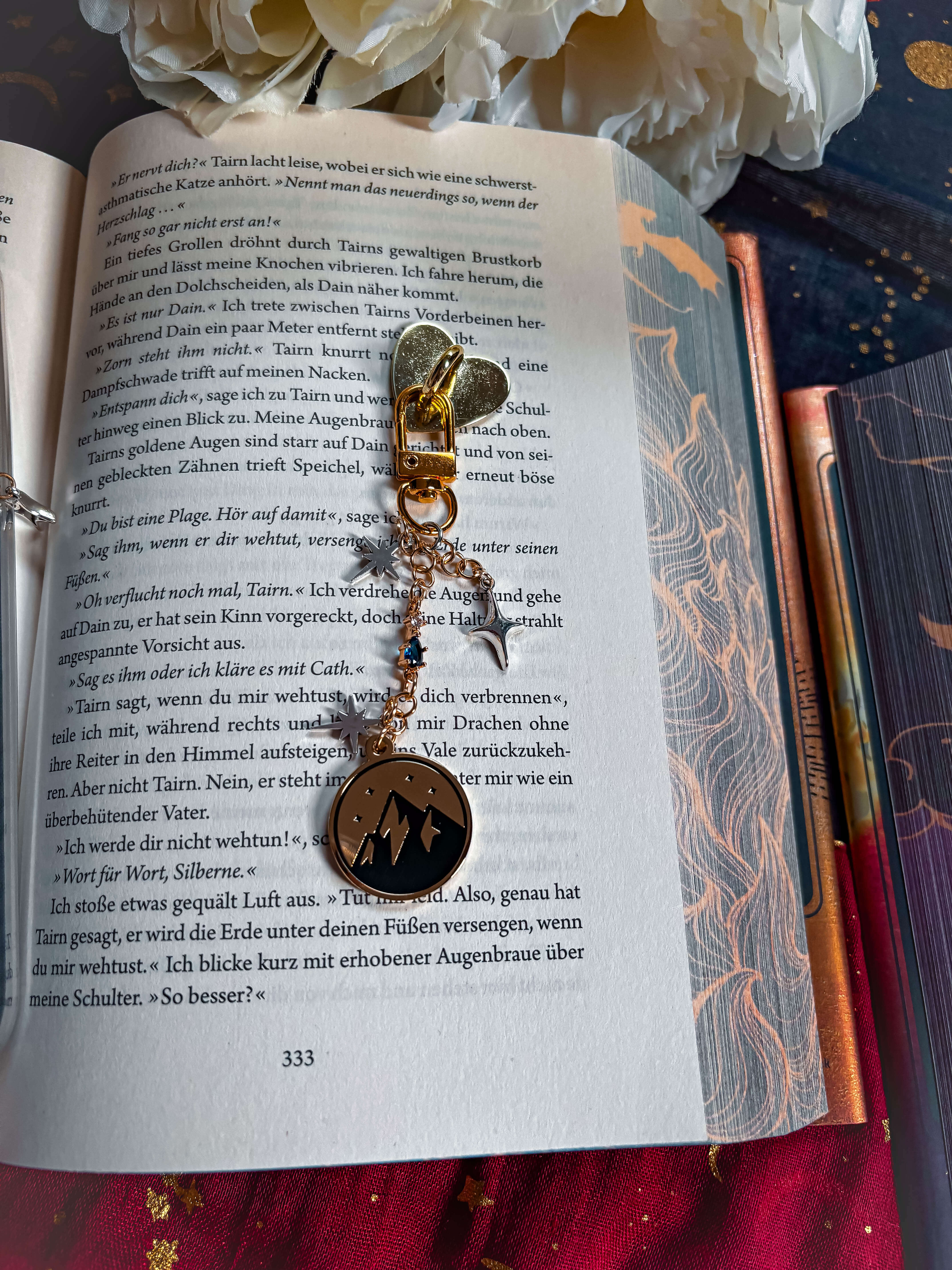 Charmkette Phone/eReader Sternennacht - Readers and Dreamers Shop