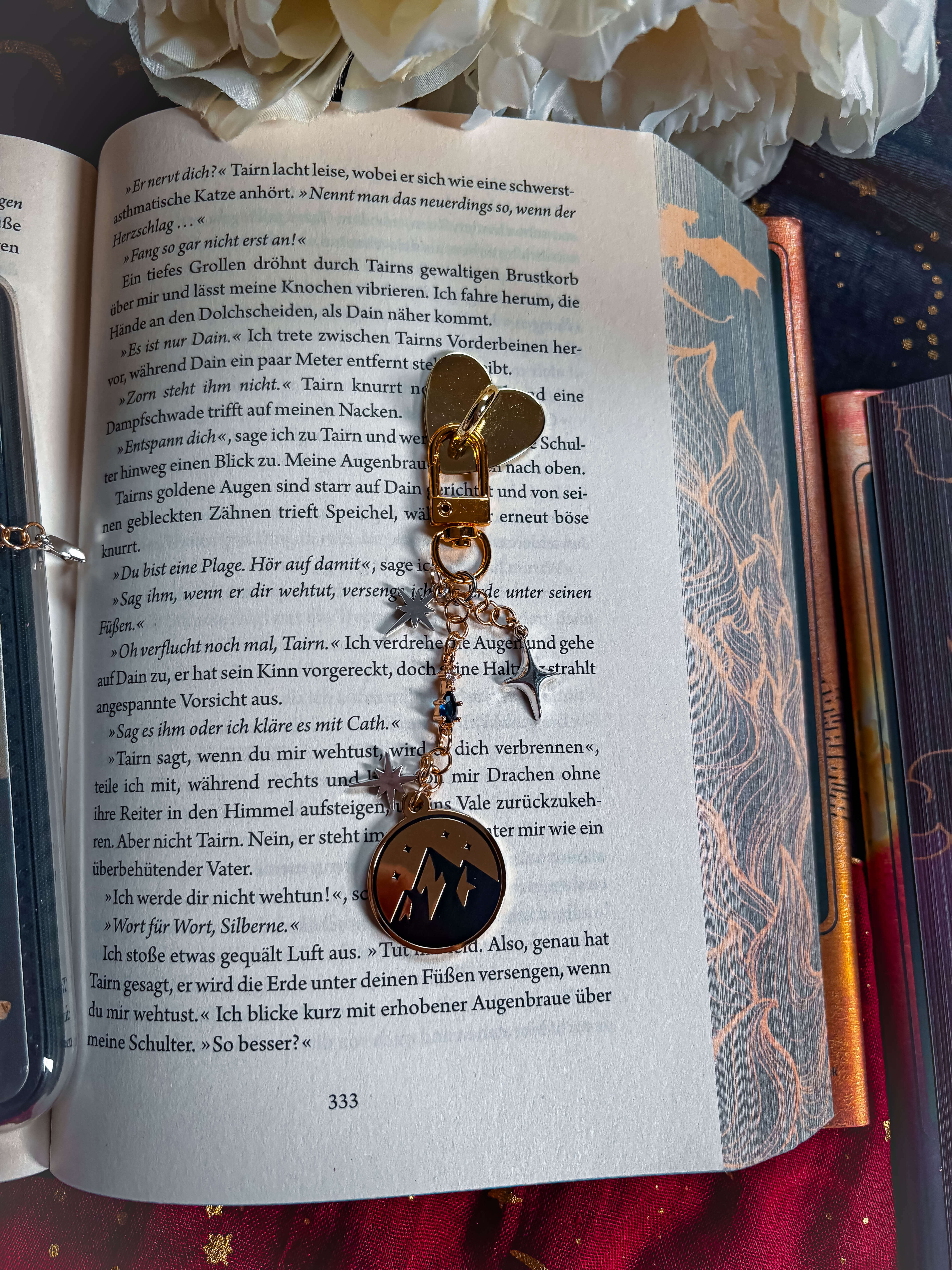 Charmkette Phone/eReader Sternennacht - Readers and Dreamers Shop