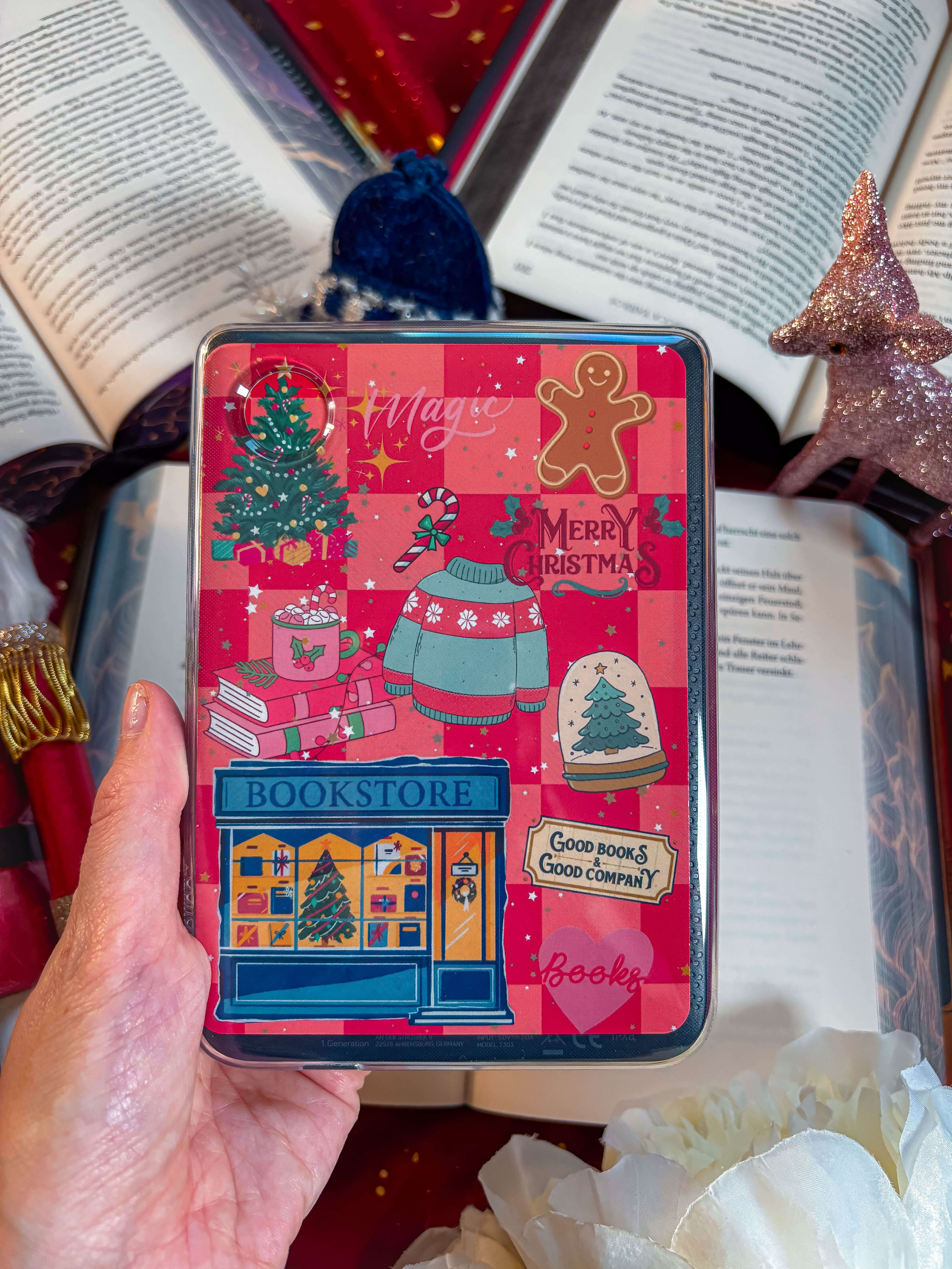 Cozy Winter Reads - A6 Artprint / E - Reader Einleger - Readers and Dreamers Shop