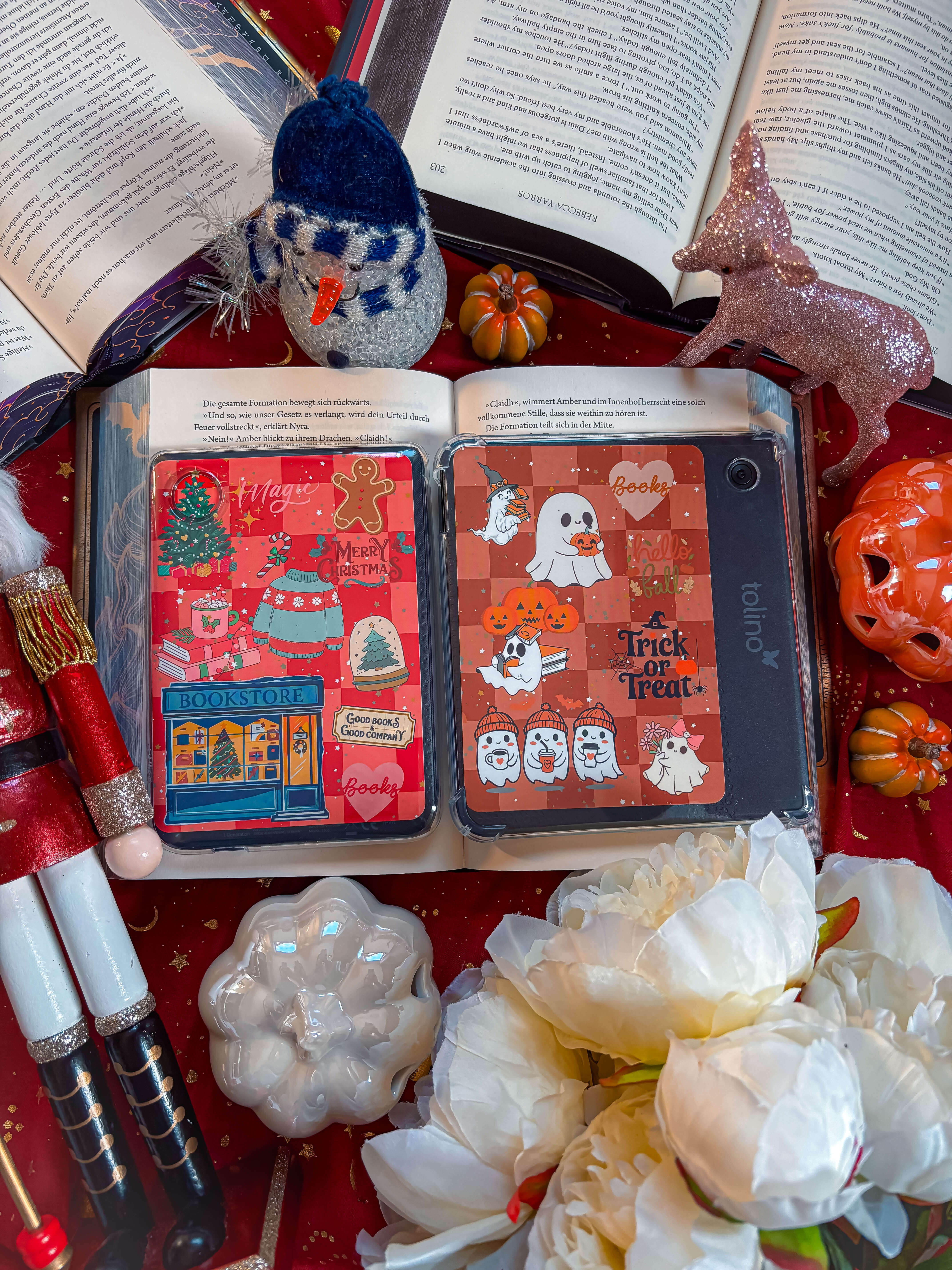 Cozy Winter Reads - A6 Artprint / E - Reader Einleger - Readers and Dreamers Shop