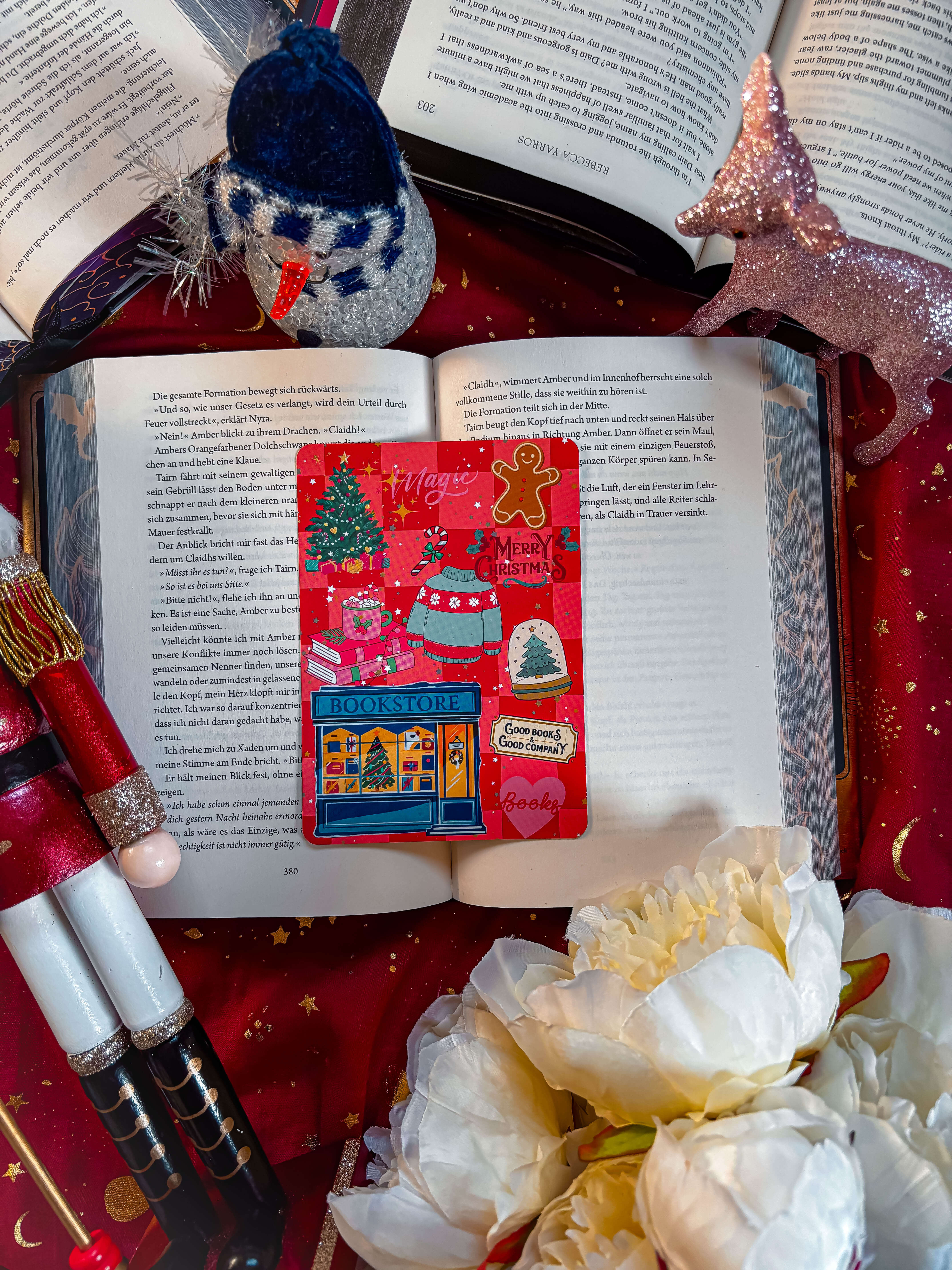 Cozy Winter Reads - A6 Artprint / E - Reader Einleger - Readers and Dreamers Shop