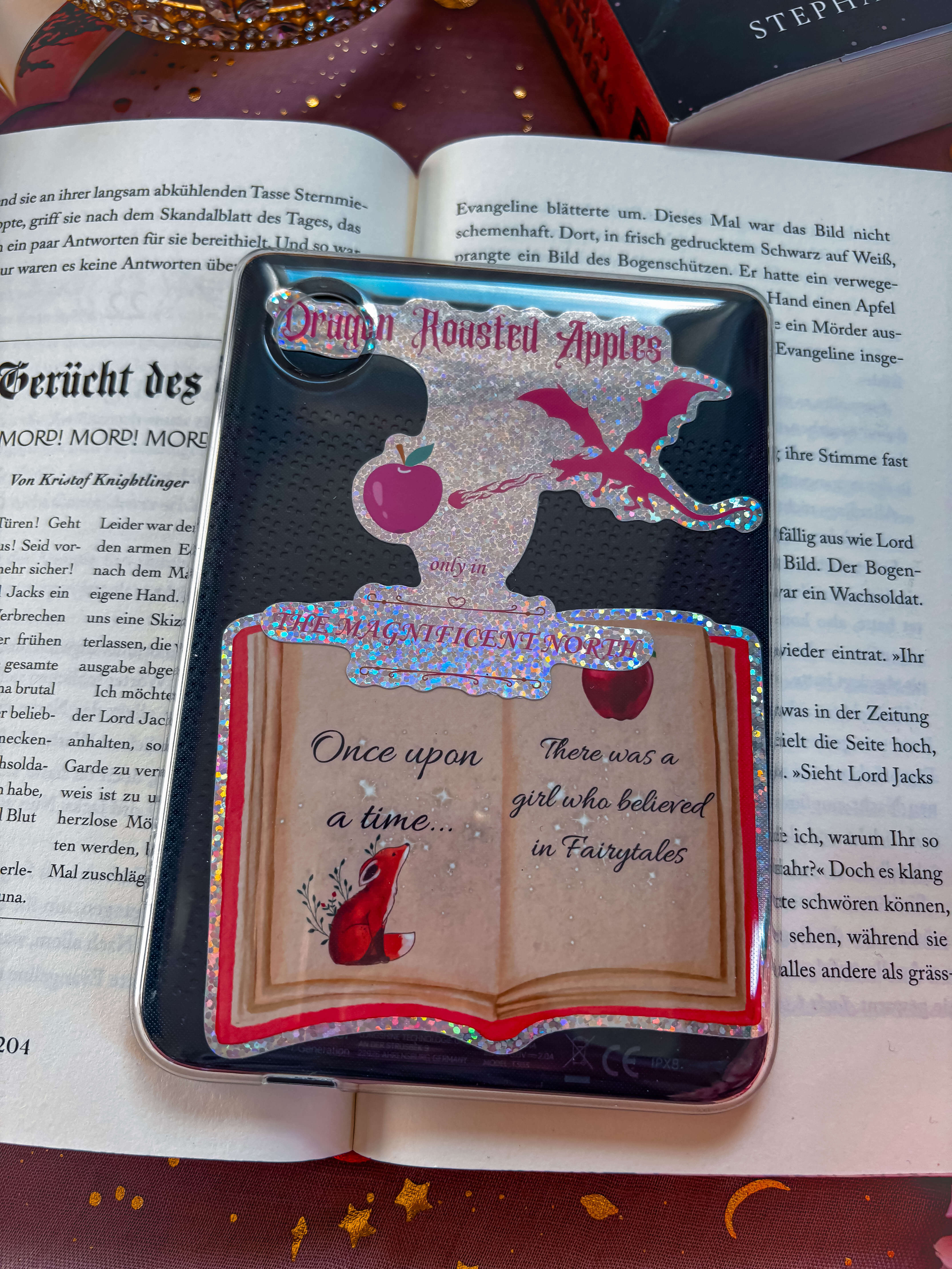 Dragon roasted Apples Sticker - Readers and Dreamers Shop