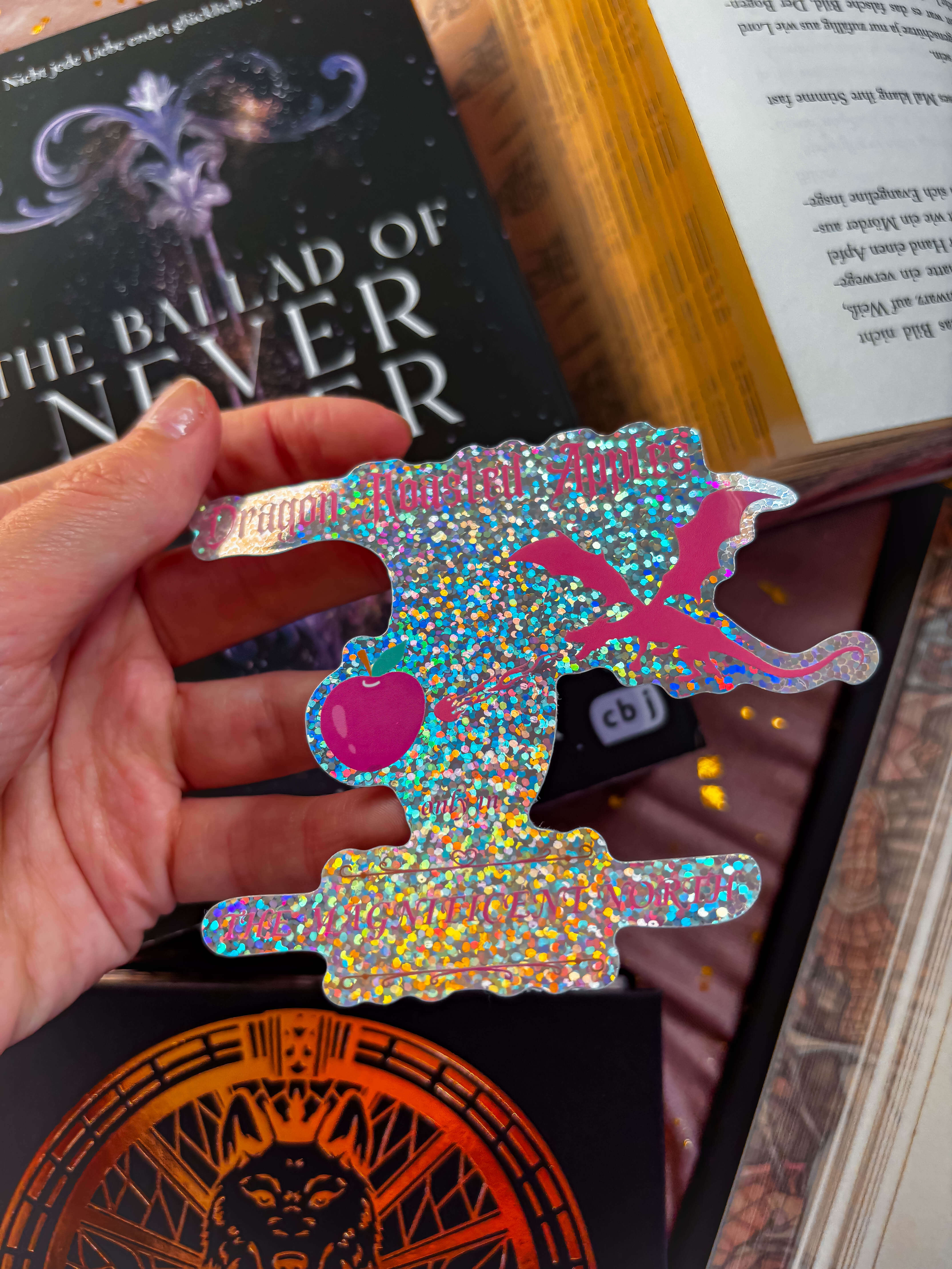 Dragon roasted Apples Sticker - Readers and Dreamers Shop