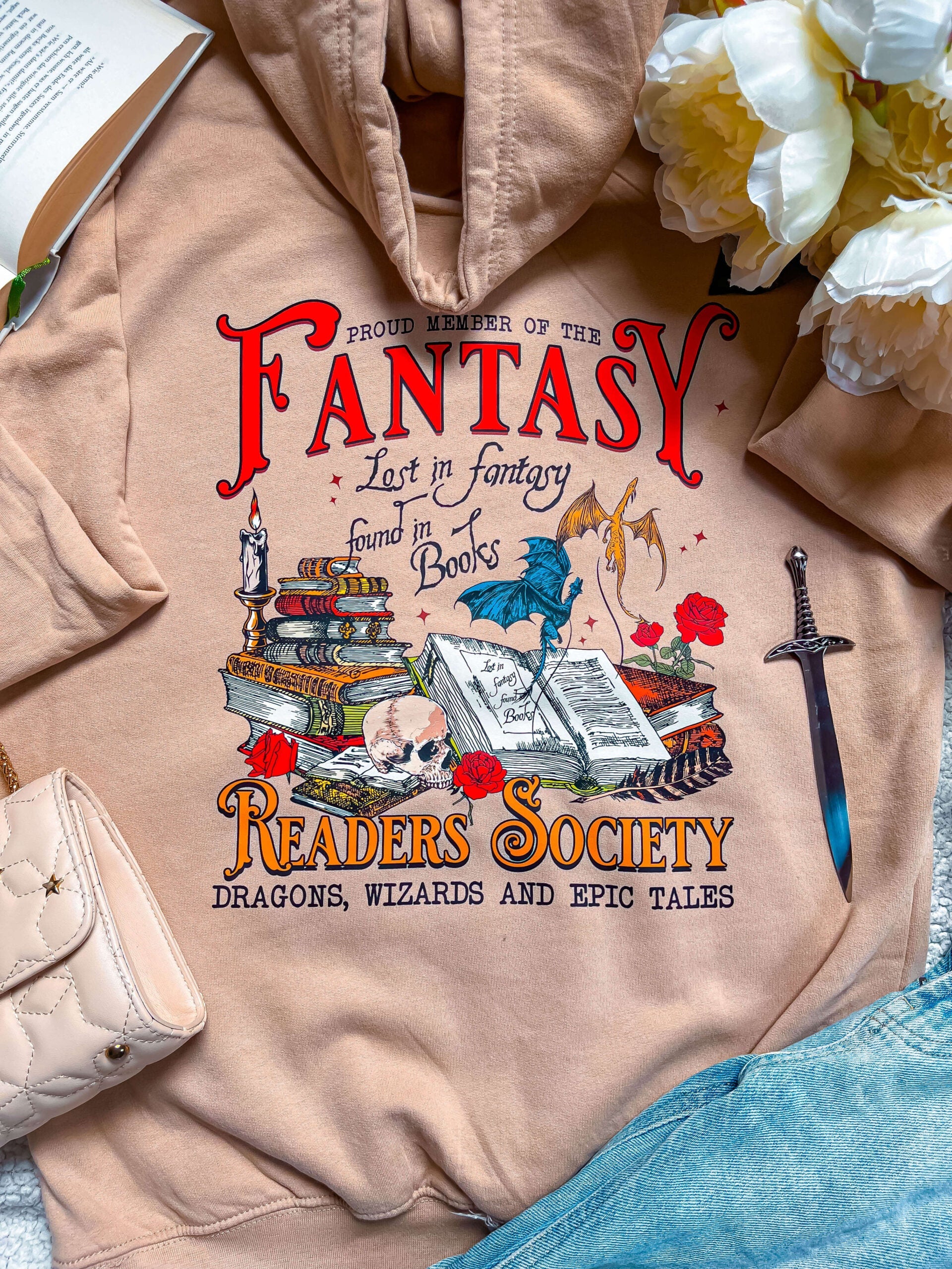 Fantasy Reader Beige