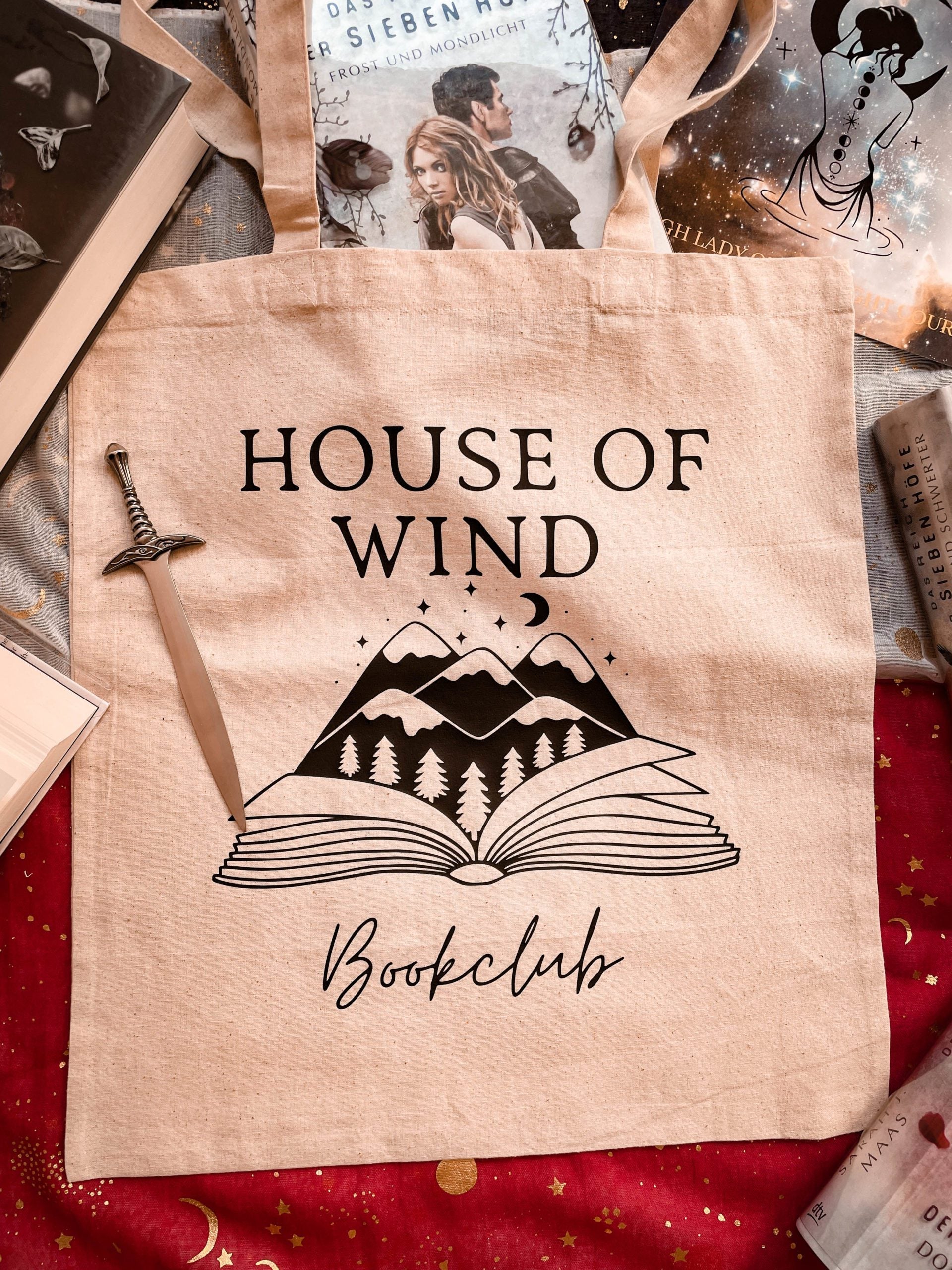 House of Wind Baumwolltasche