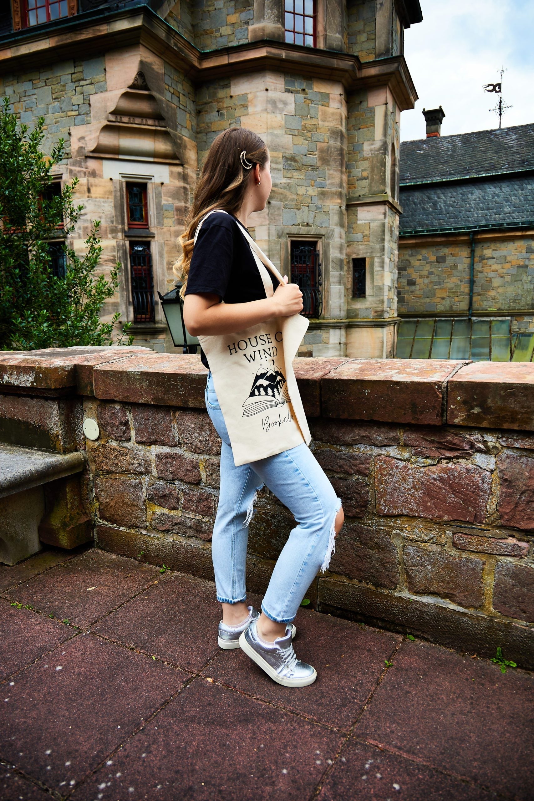 House of Wind Baumwolltasche