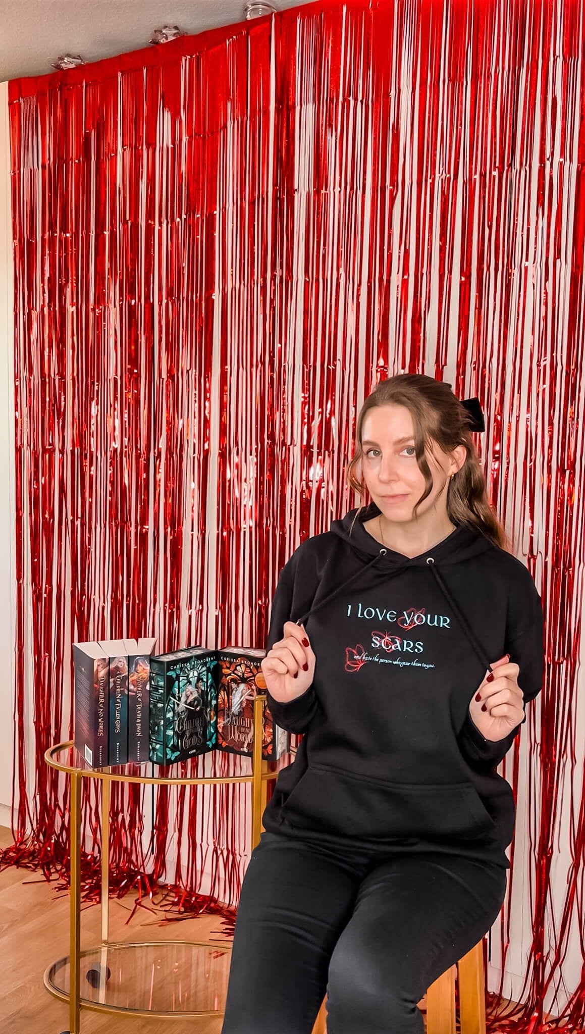 I love your Scars bestickt - Readers and Dreamers Shop