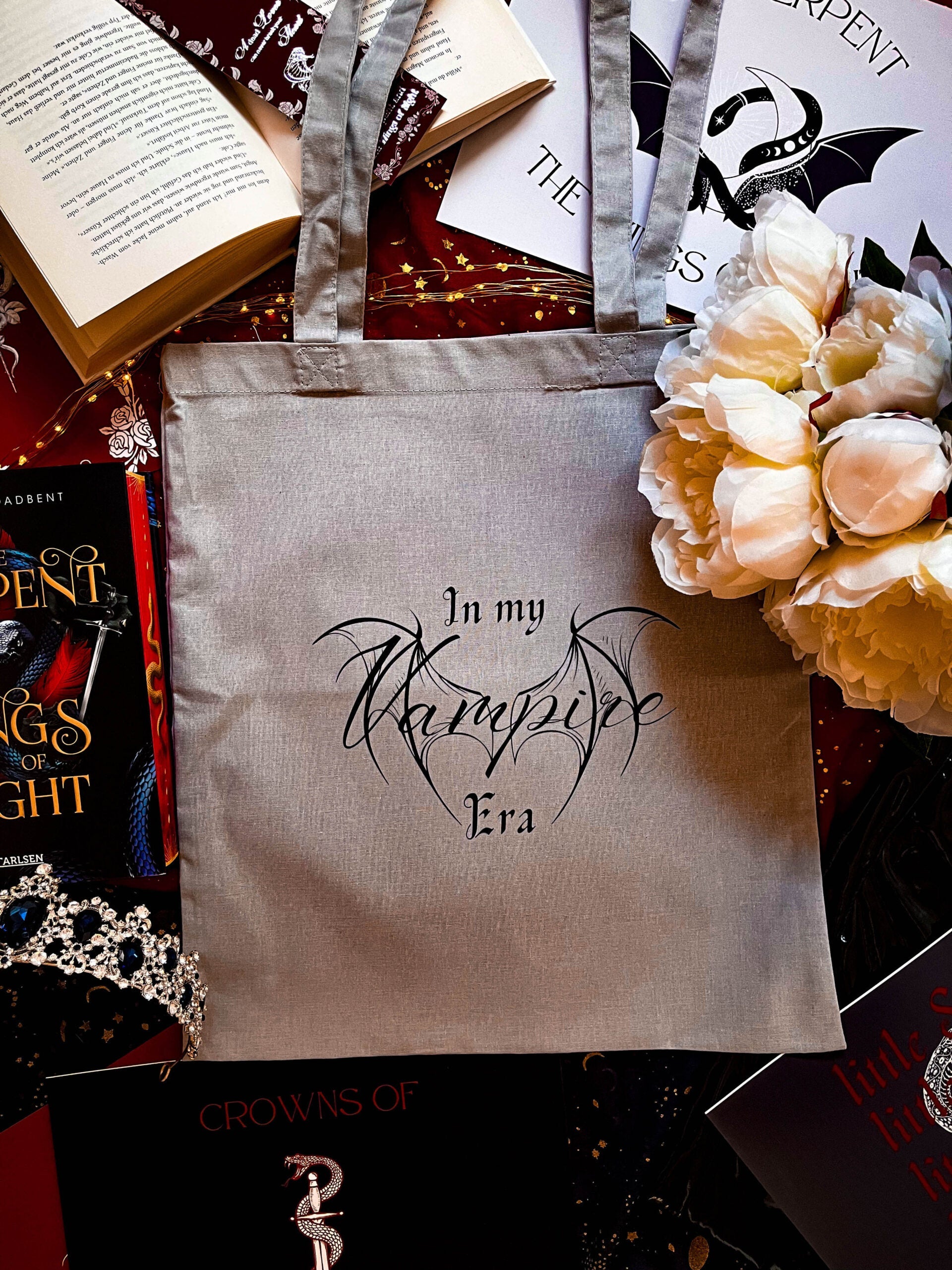 In my Vampire Era Baumwolltasche Austellungsstück