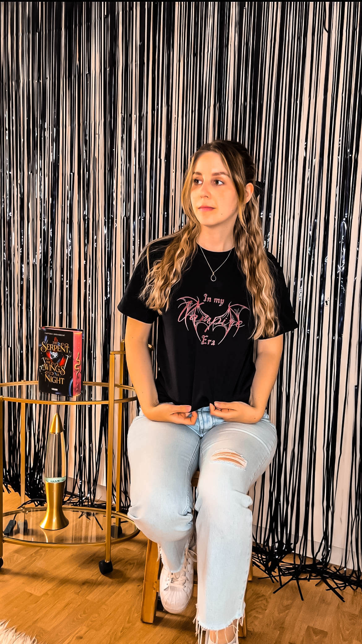In my Vampire Era T-Shirt Größe L VORRÄTIG - Readers and Dreamers Shop