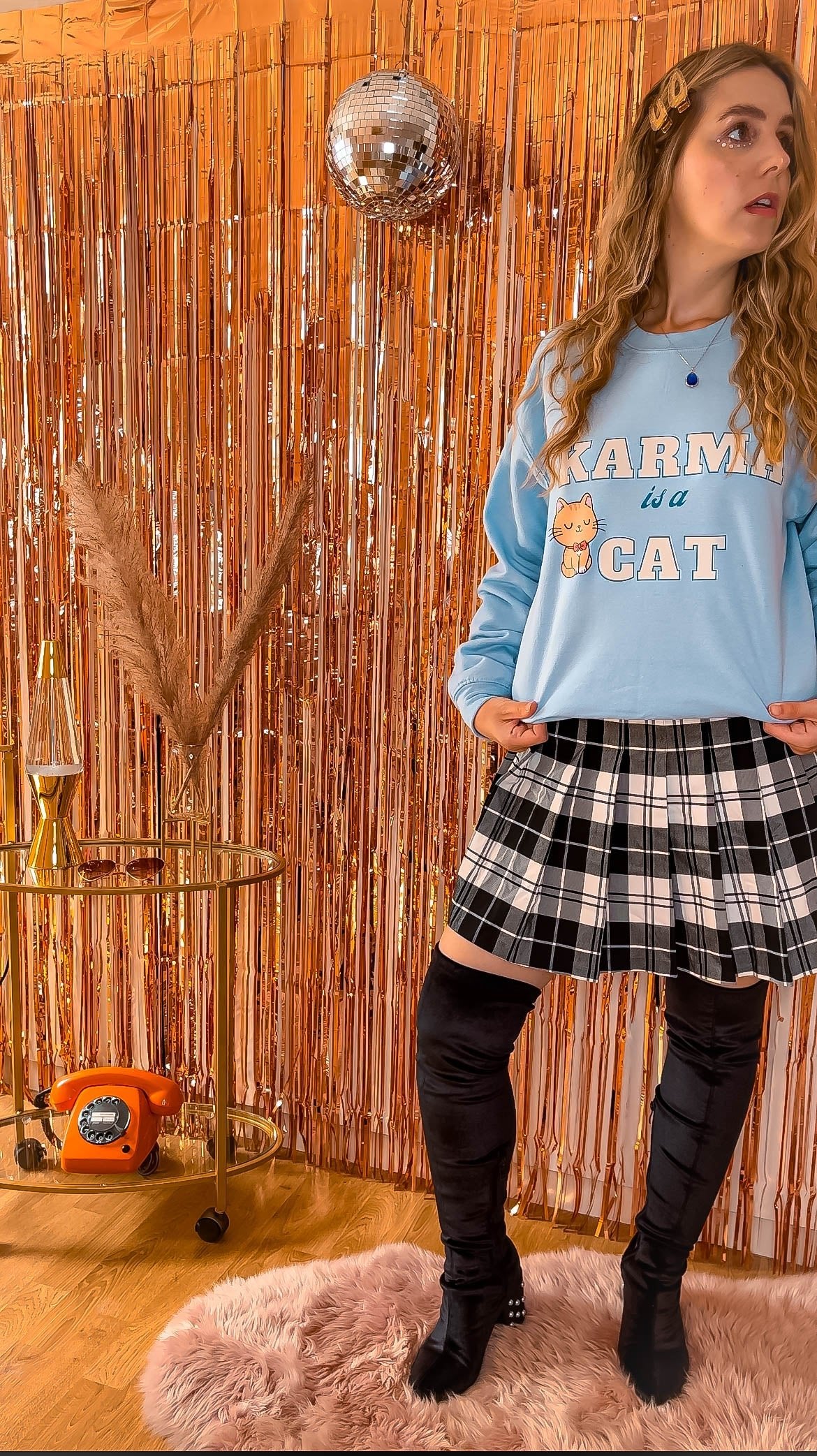 Karma is a Cat Crewneck