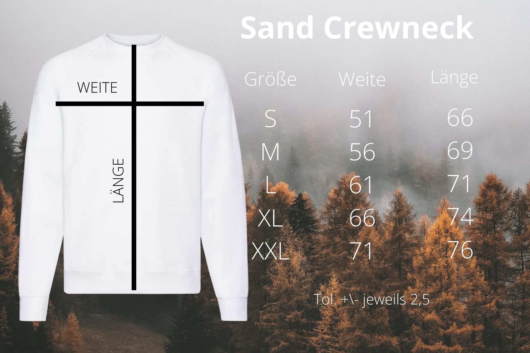 Loyal at Heart Pumpkin Spice Crewneck Sand L - Readers and Dreamers Shop