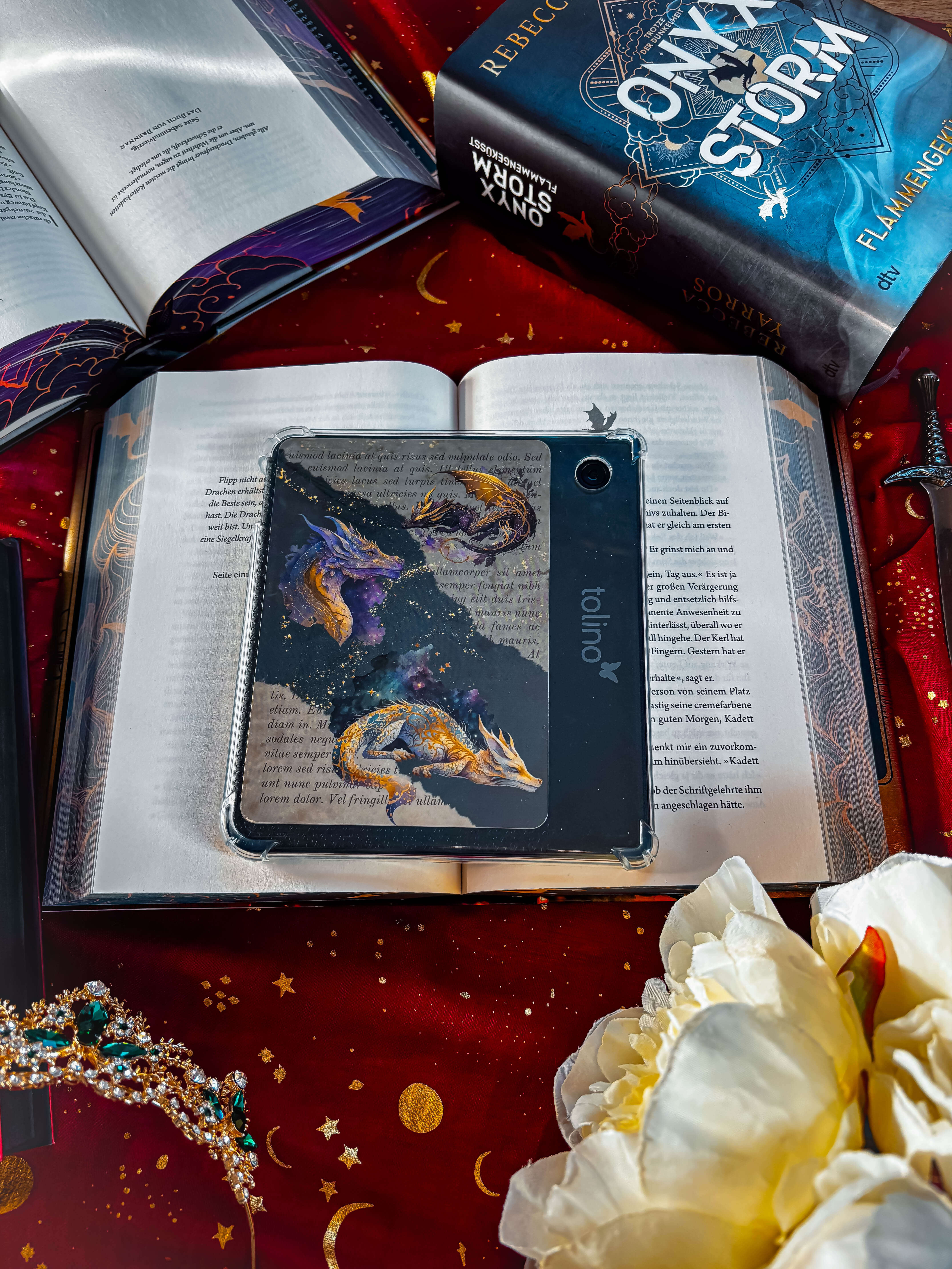 Magic Dragons - A6 Artprint / E - Reader Einleger - Readers and Dreamers Shop