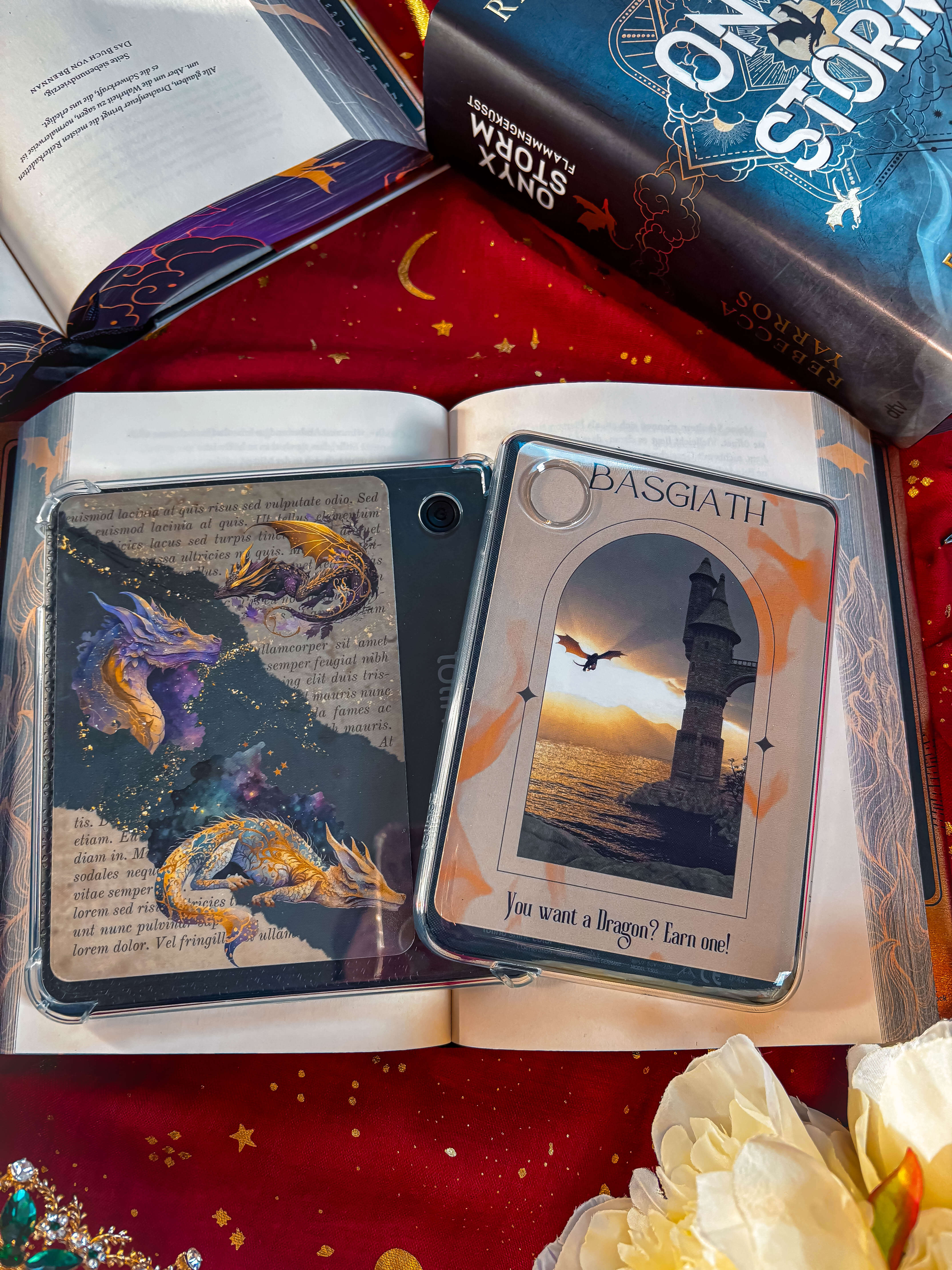 Magic Dragons - A6 Artprint / E - Reader Einleger - Readers and Dreamers Shop