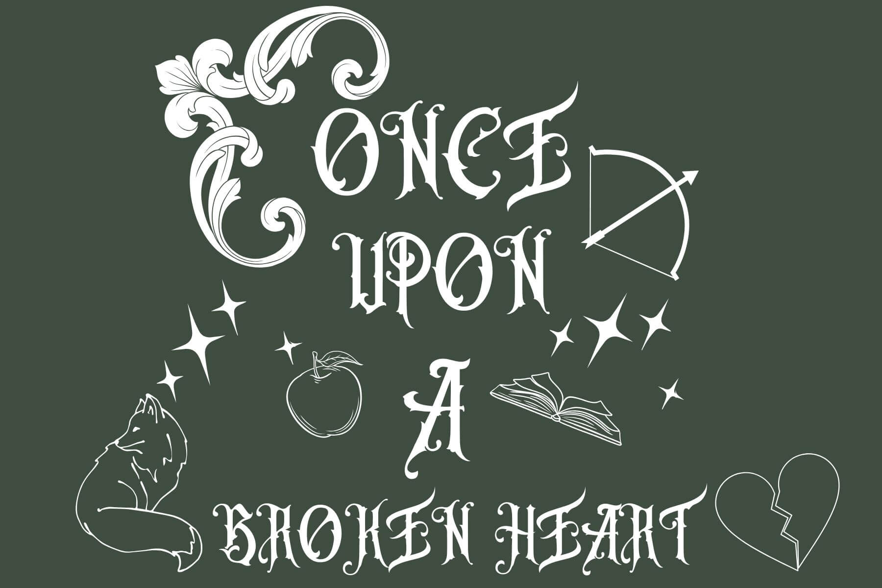 Once upon a broken Heart - Readers and Dreamers Shop