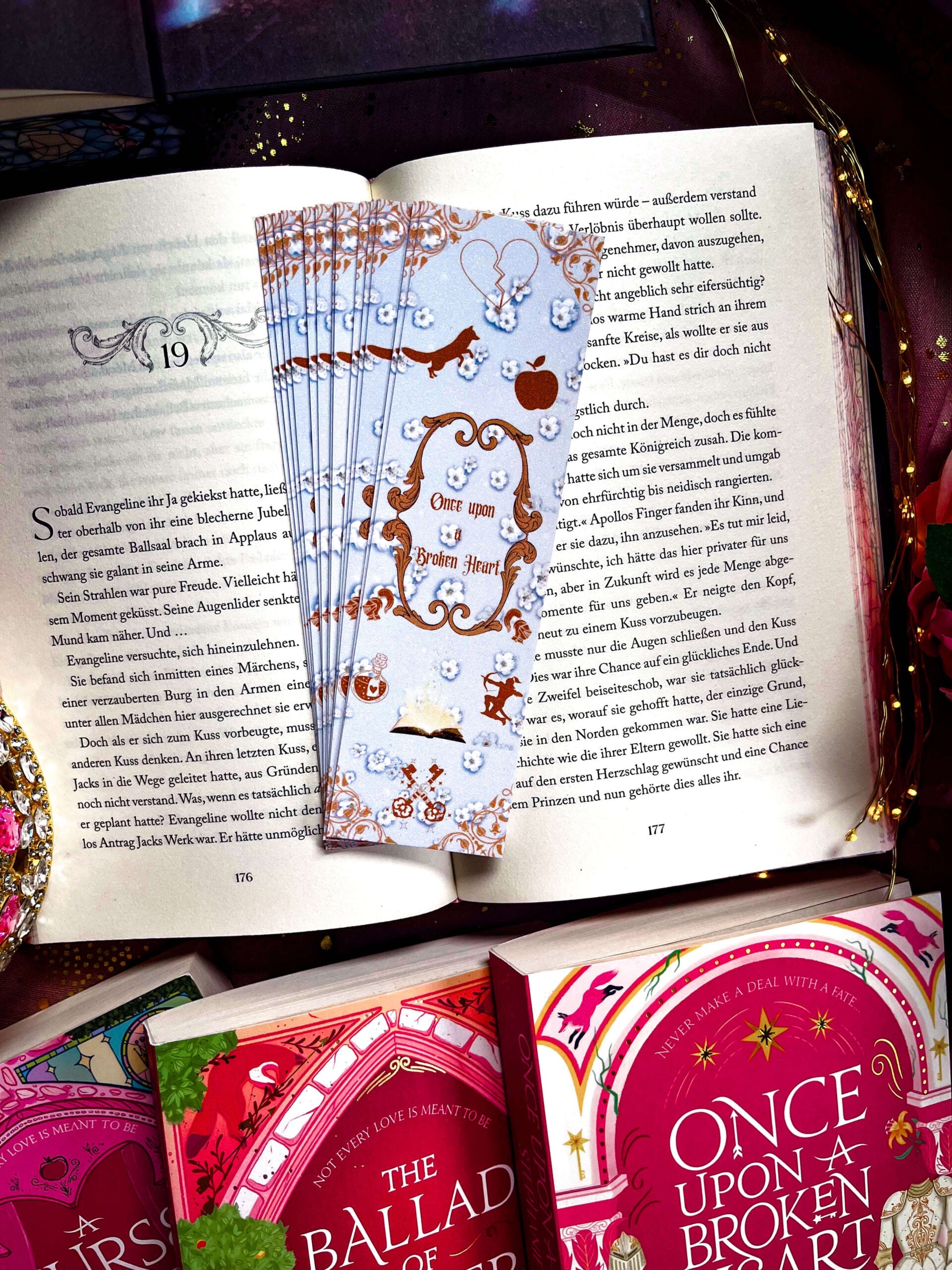 Once upon a broken Heart Lesezeichen - Readers and Dreamers Shop
