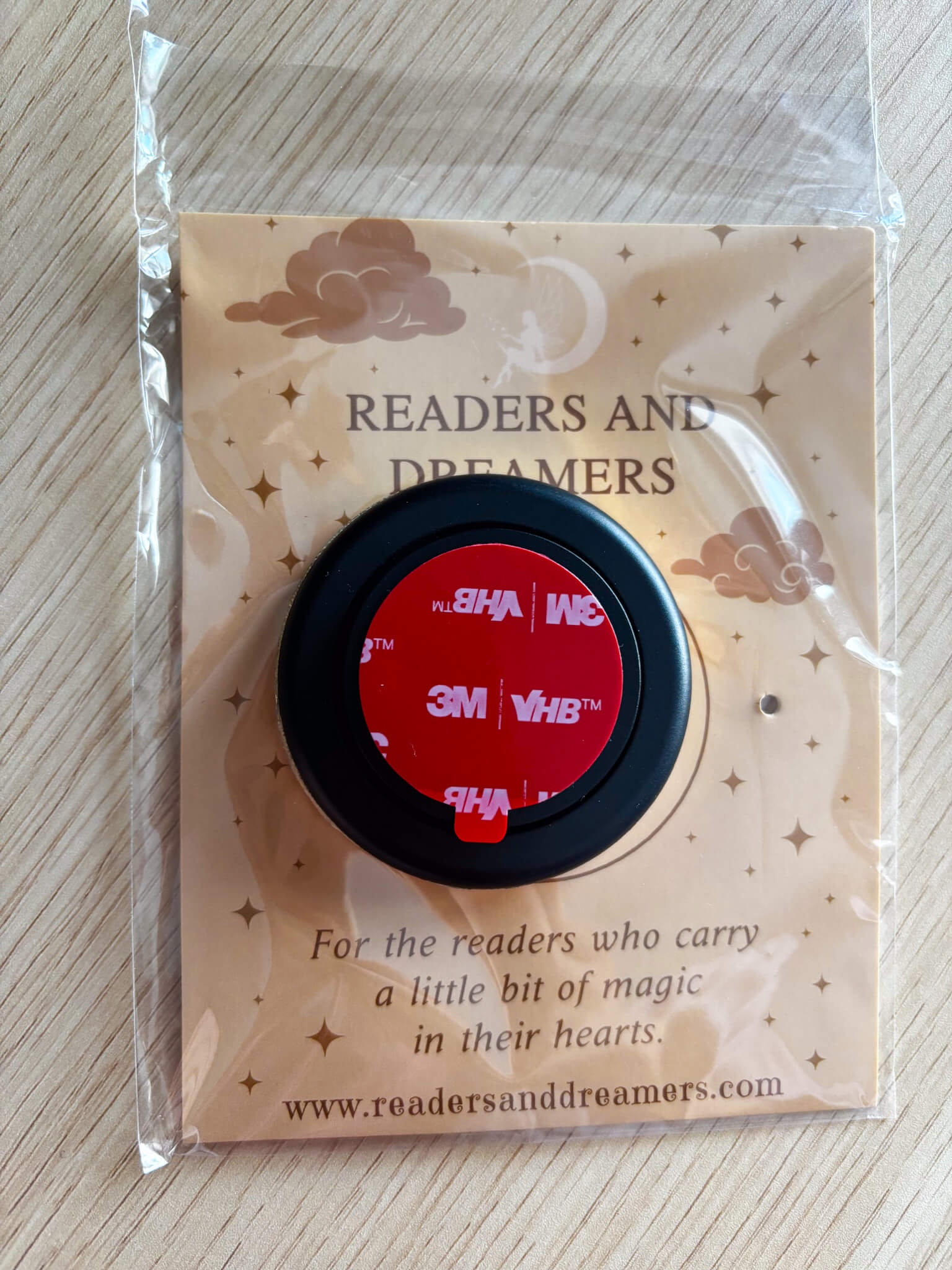 Phone/eReader Grip Fourth Wing Adhesive Klebefläche - Readers and Dreamers Shop