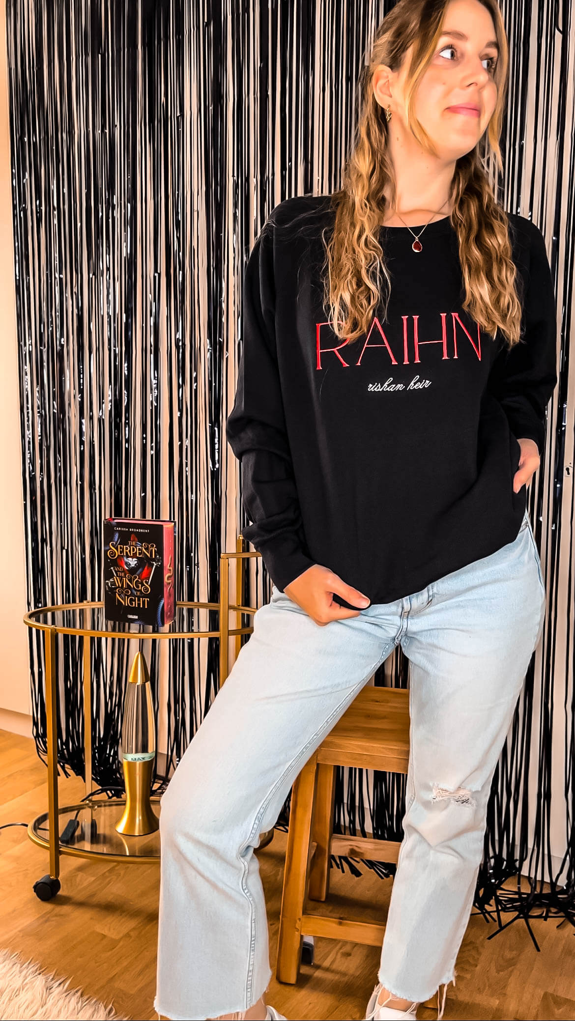 Raihn bestickt
