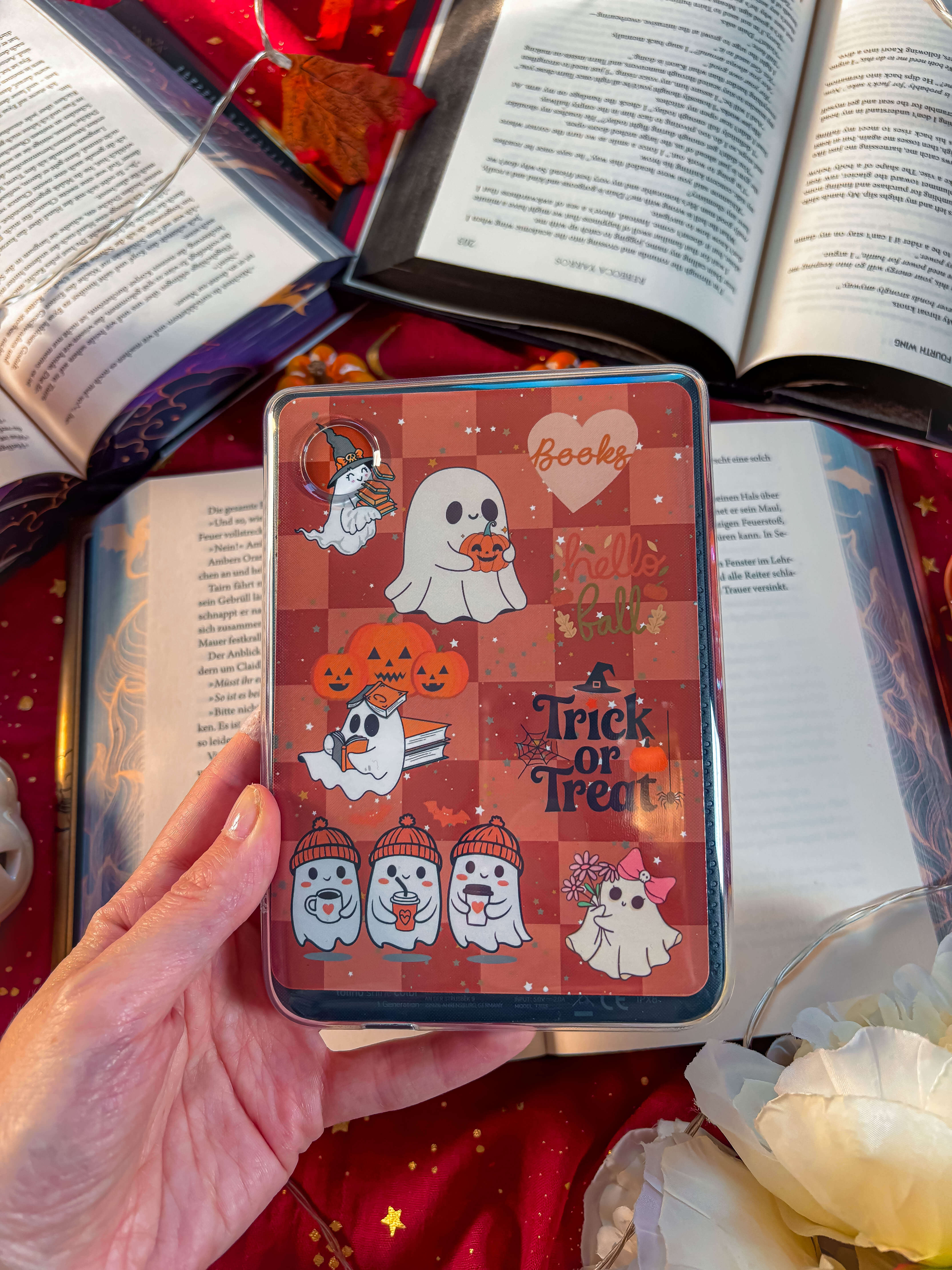 Spooky Reads - A6 Artprint / E - Reader Einleger - Readers and Dreamers Shop