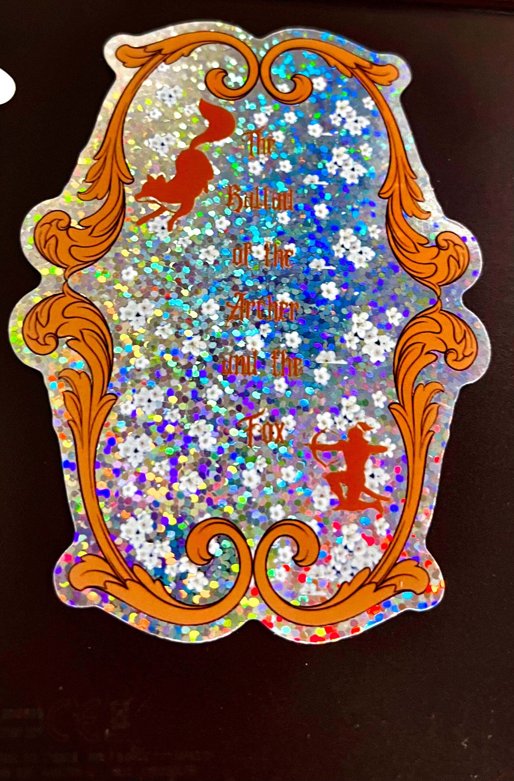 The Ballad of the Archer and the Fox Sticker - Readers and Dreamers Shop