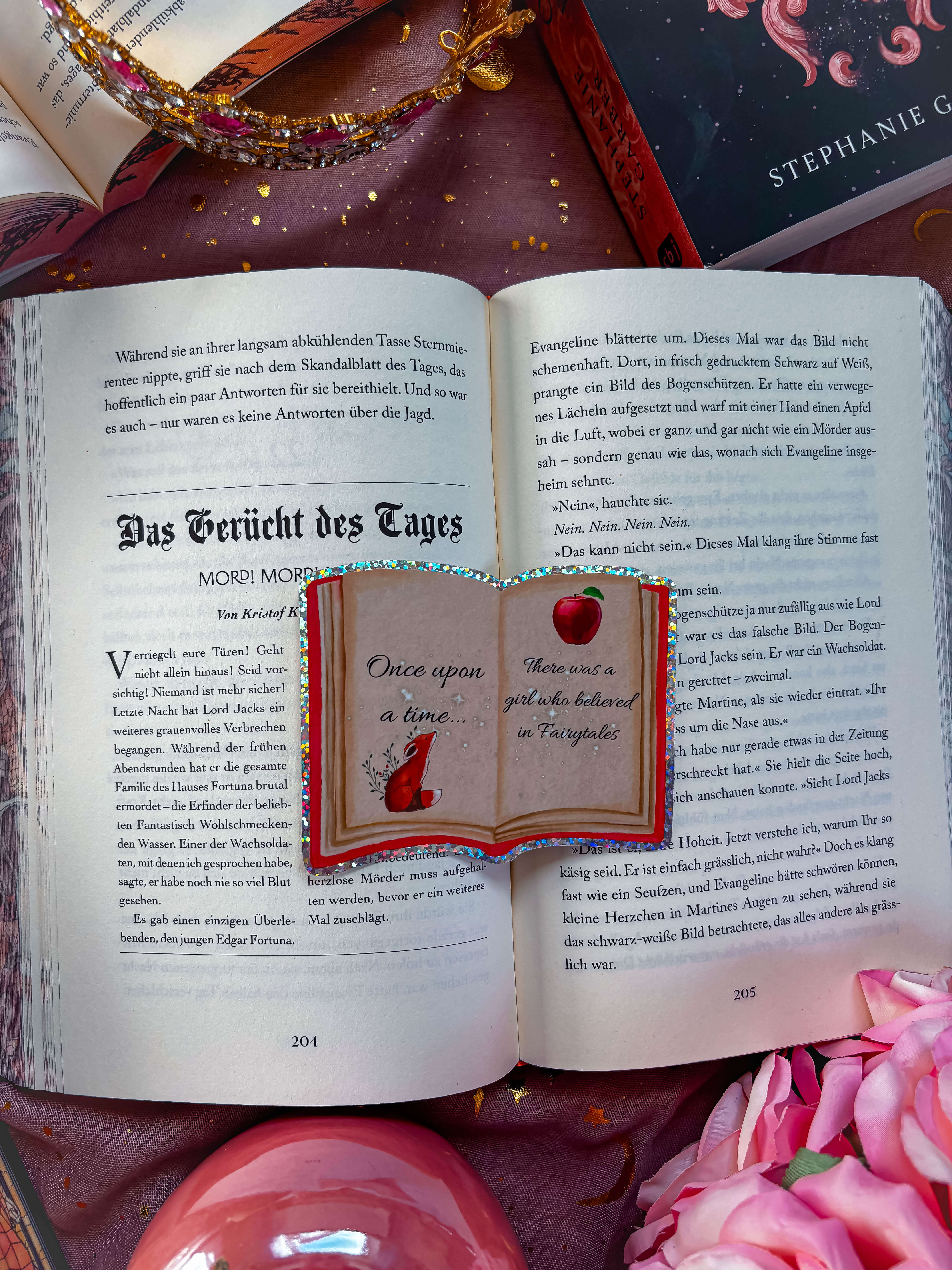 The Girl who believed in Fairytales Sticker - Readers and Dreamers Shop