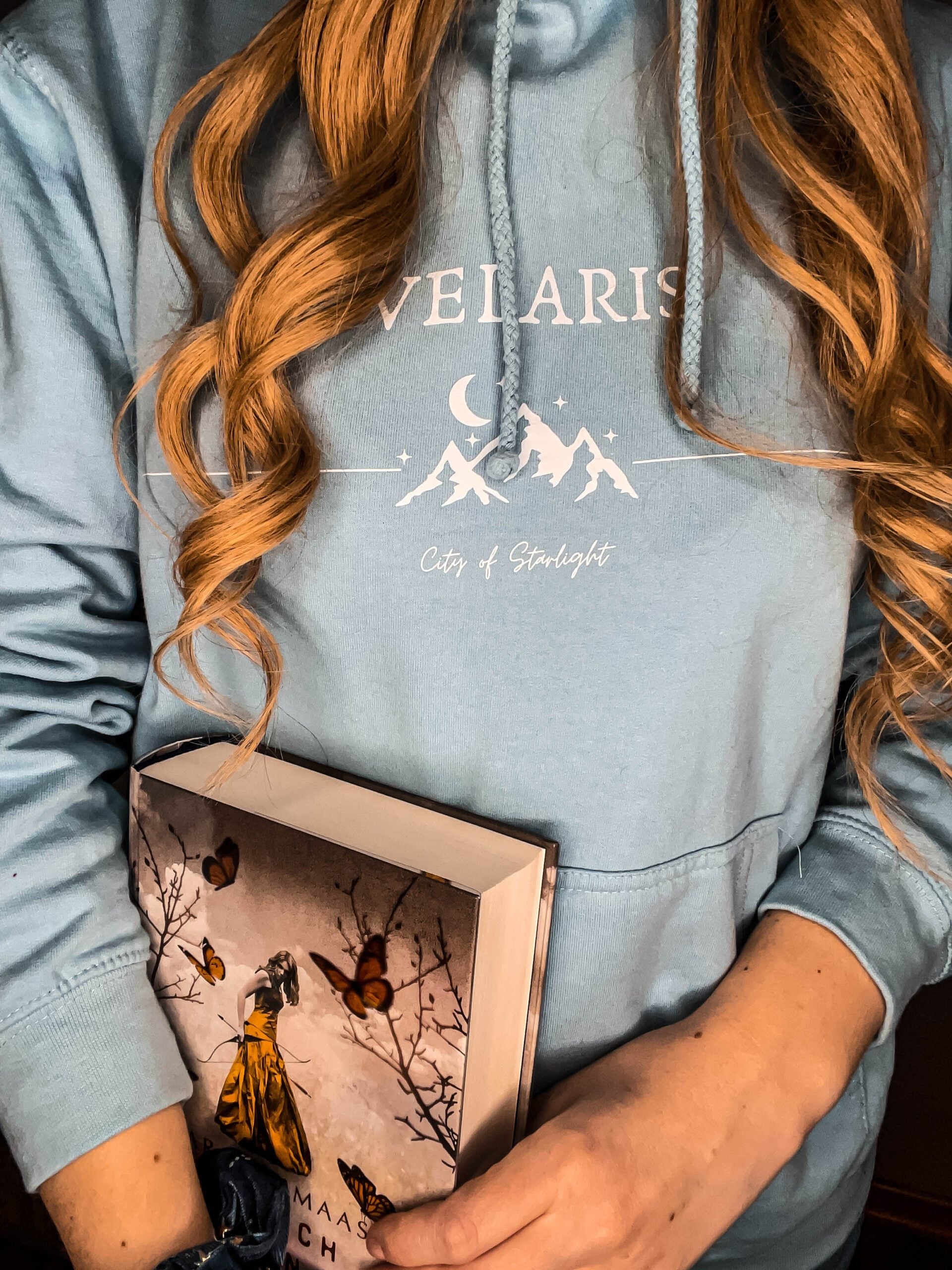 Velaris Hoodie Umtausch Weiß Größe S - Readers and Dreamers Shop