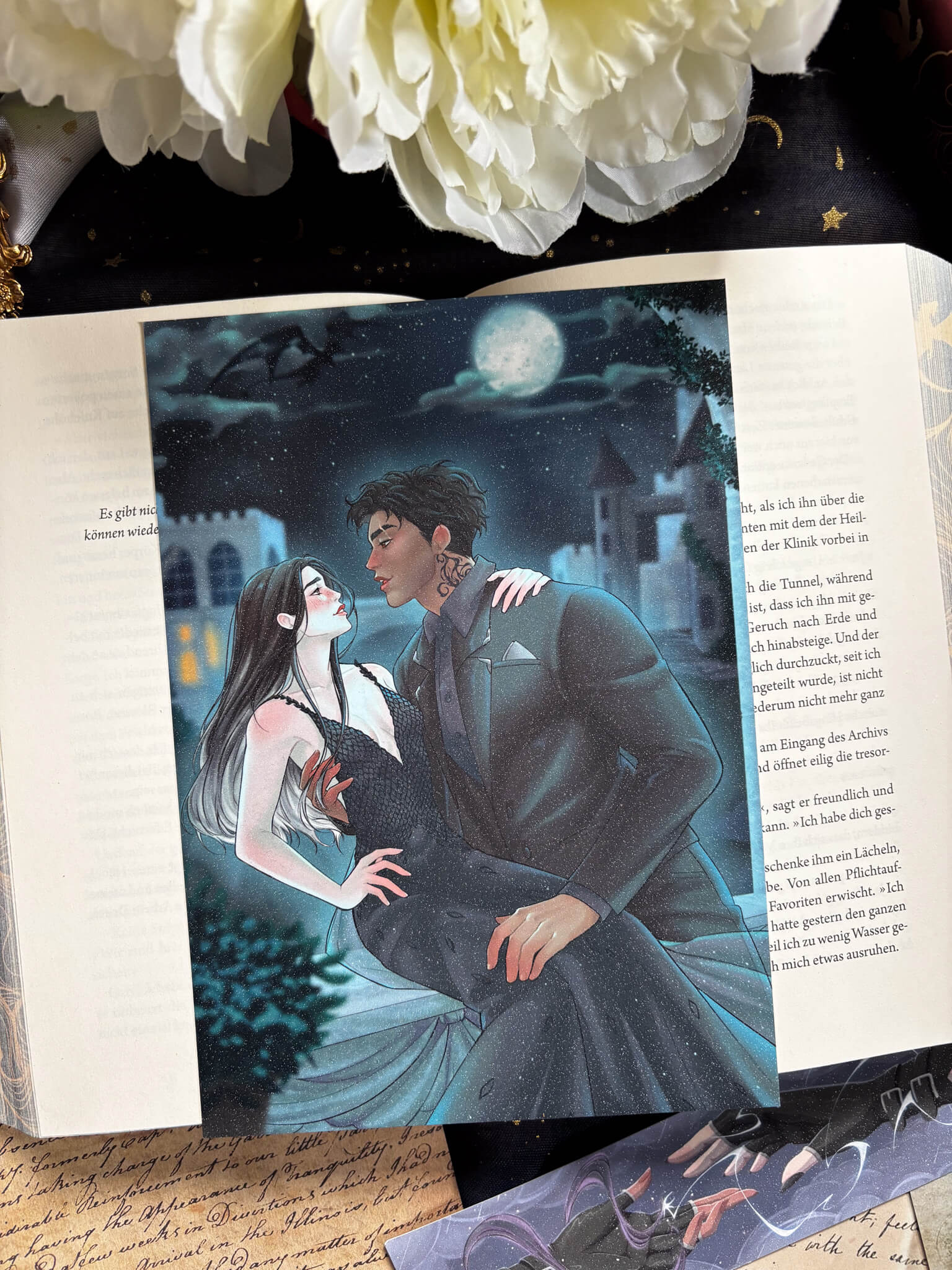 Xaden and Violet - A5 Artprint - Readers and Dreamers Shop