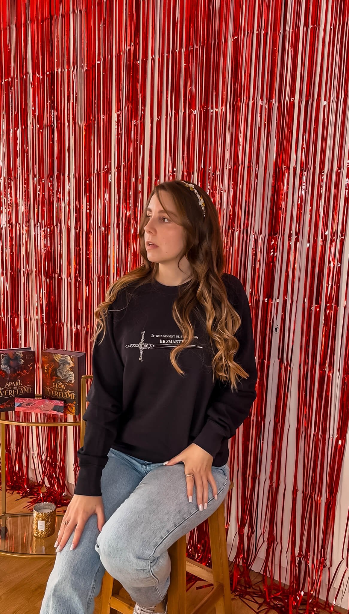 Be smarter bestickt - Readers and Dreamers Shop