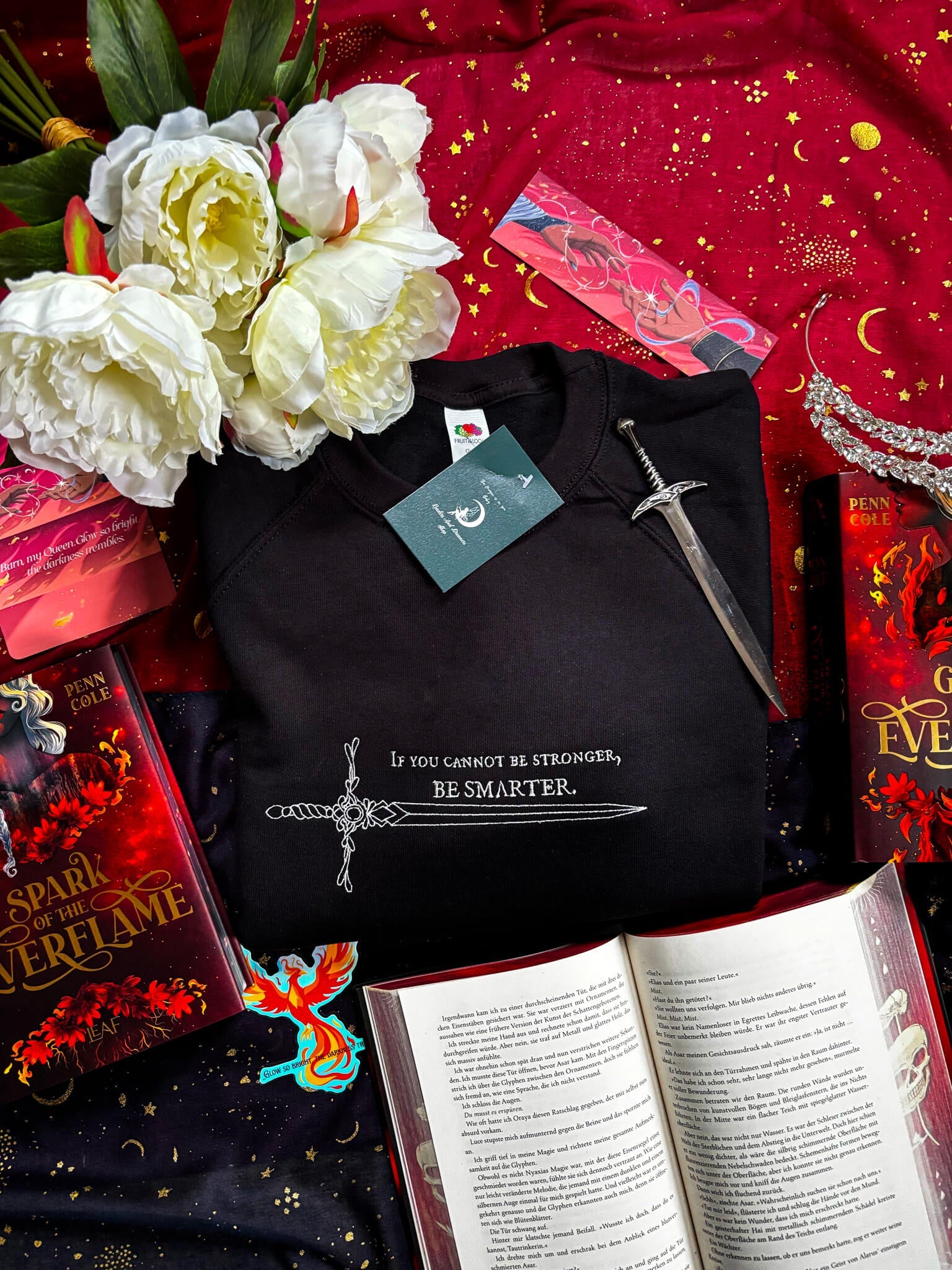 Be smarter bestickt - Readers and Dreamers Shop