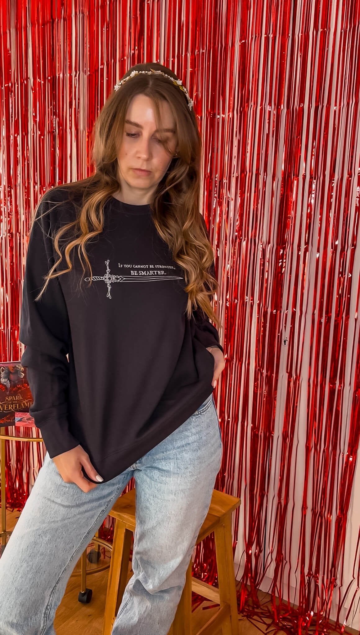 Be smarter bestickt - Readers and Dreamers Shop