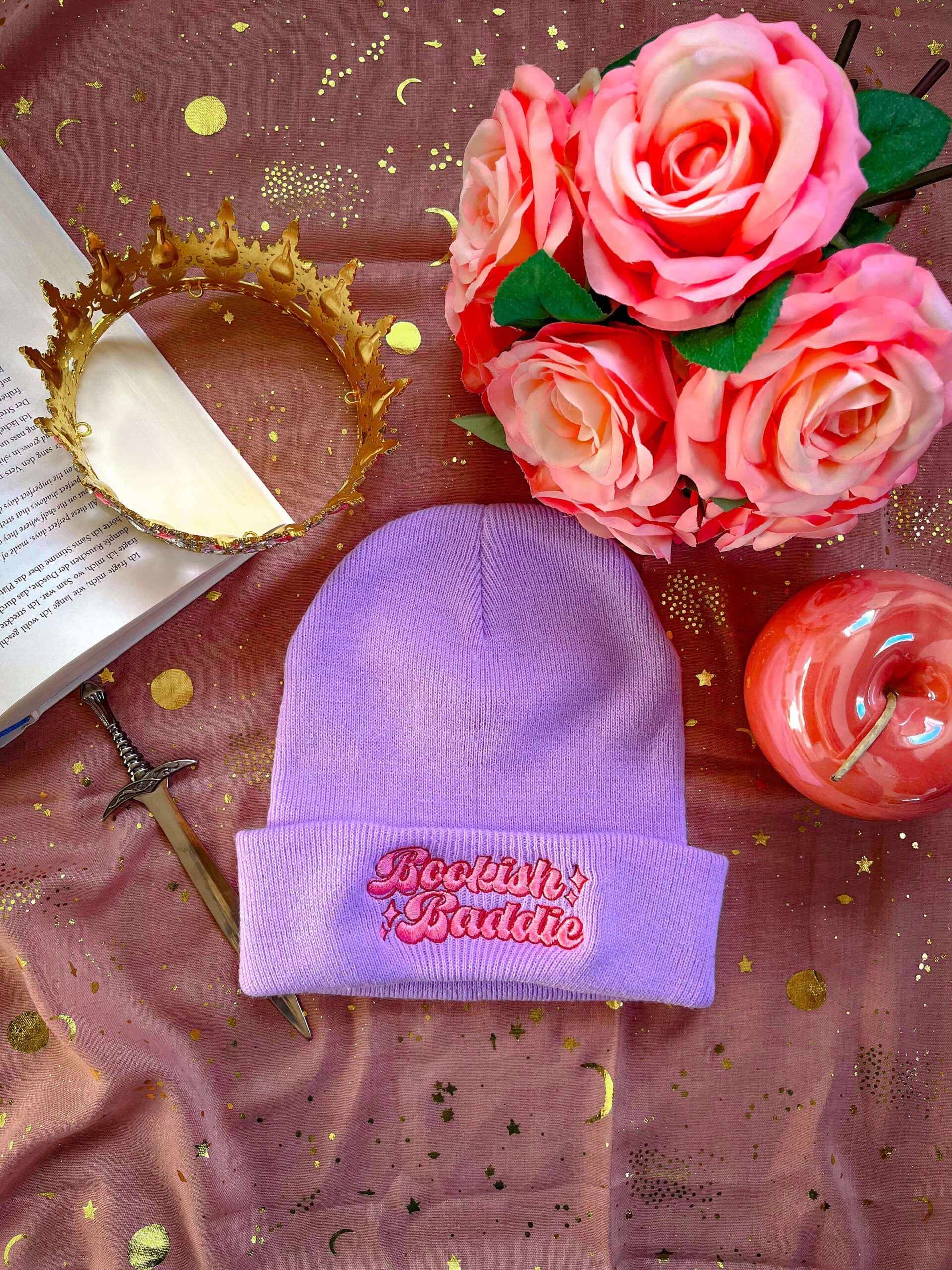 Bookish Baddie Beanie - Readers and Dreamers Shop