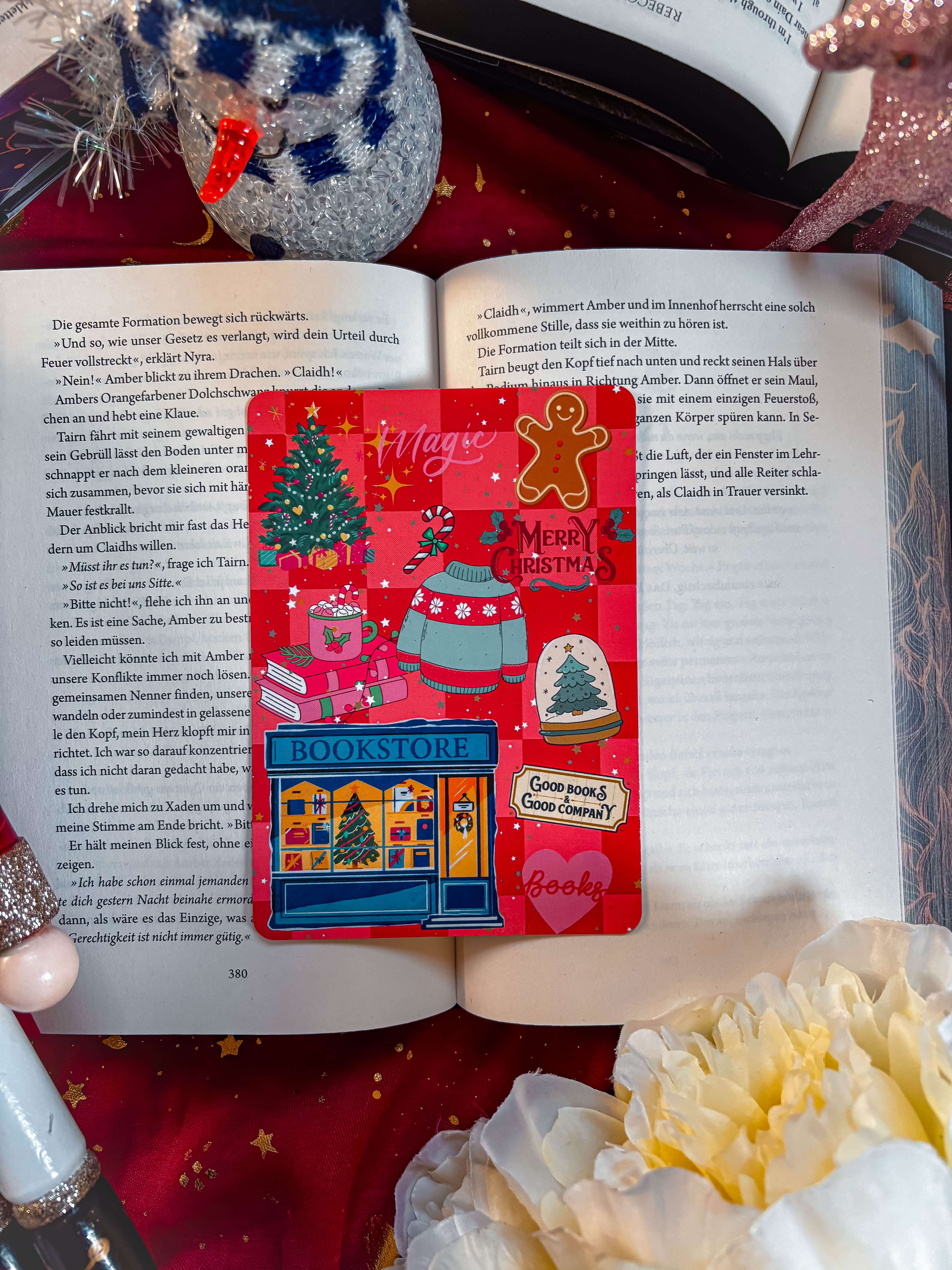 Cozy Winter Reads - A6 Artprint / E - Reader Einleger - Readers and Dreamers Shop