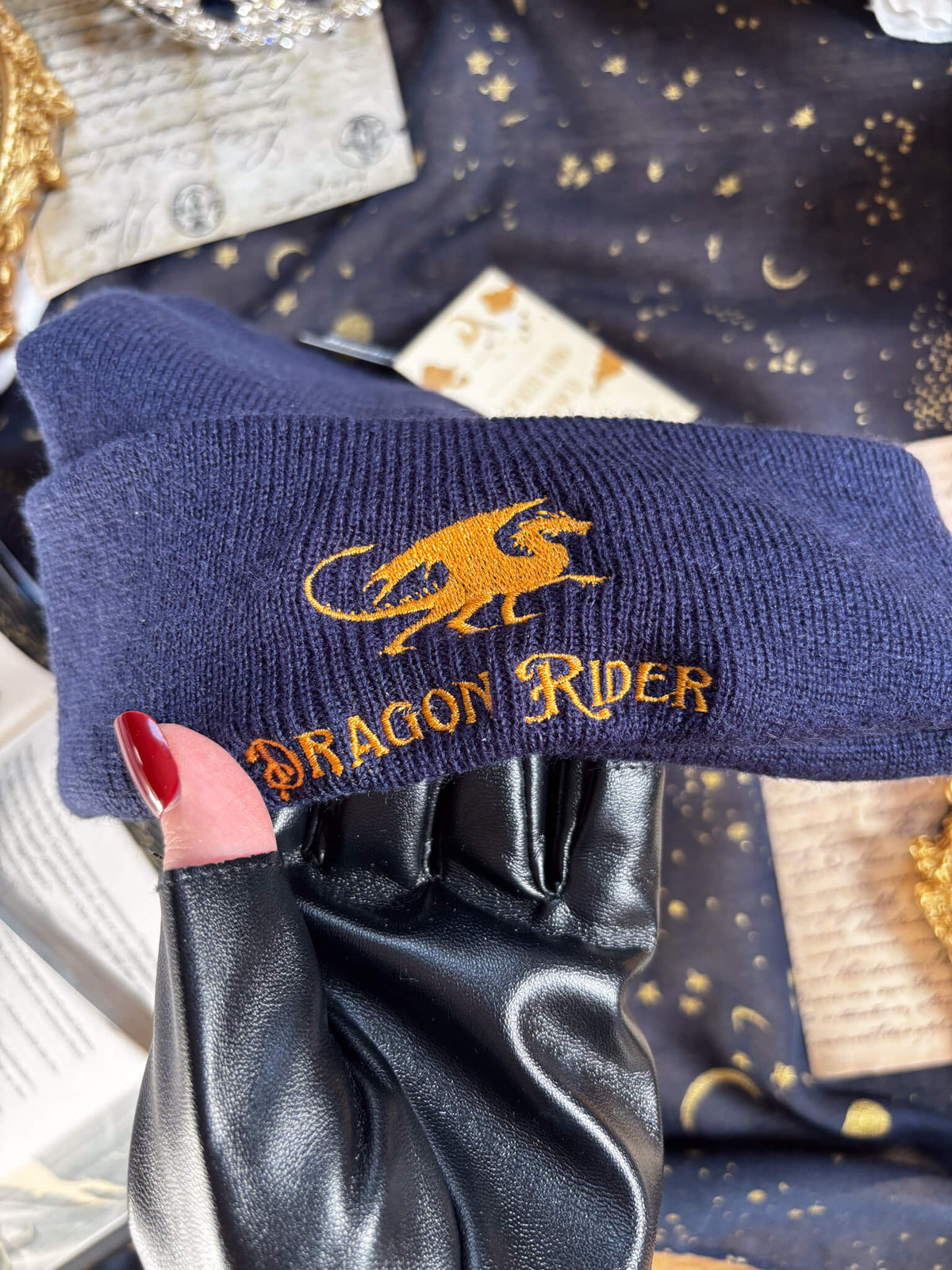 Dragon Rider Beanie - Readers and Dreamers Shop