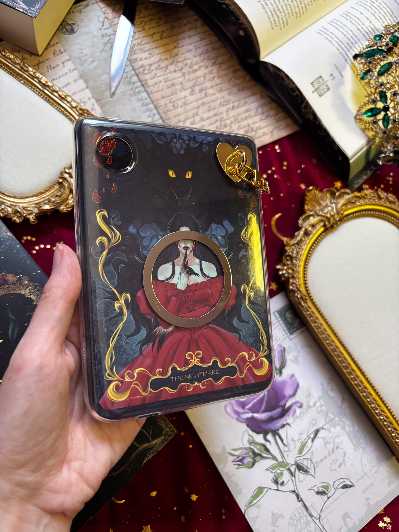 Elspeth and the Nightmare - A6 Charakter Karte / E-Reader Einleger - Readers and Dreamers Shop