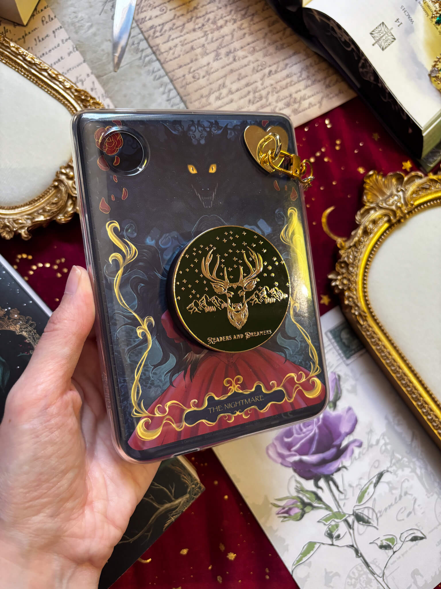 Elspeth and the Nightmare - A6 Charakter Karte / E-Reader Einleger - Readers and Dreamers Shop