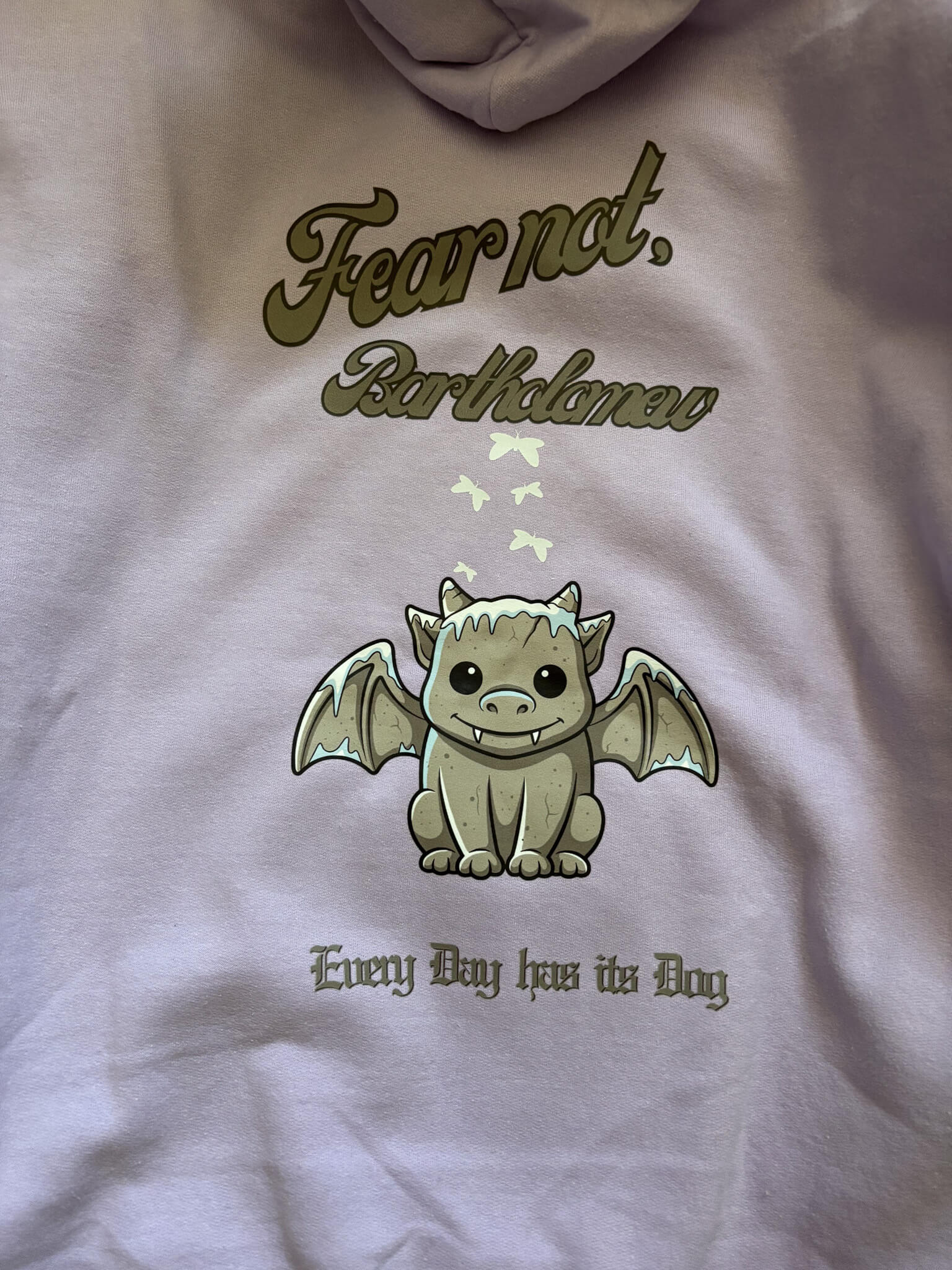 Fear not Bartholomew! Rückenprint - Readers and Dreamers Shop