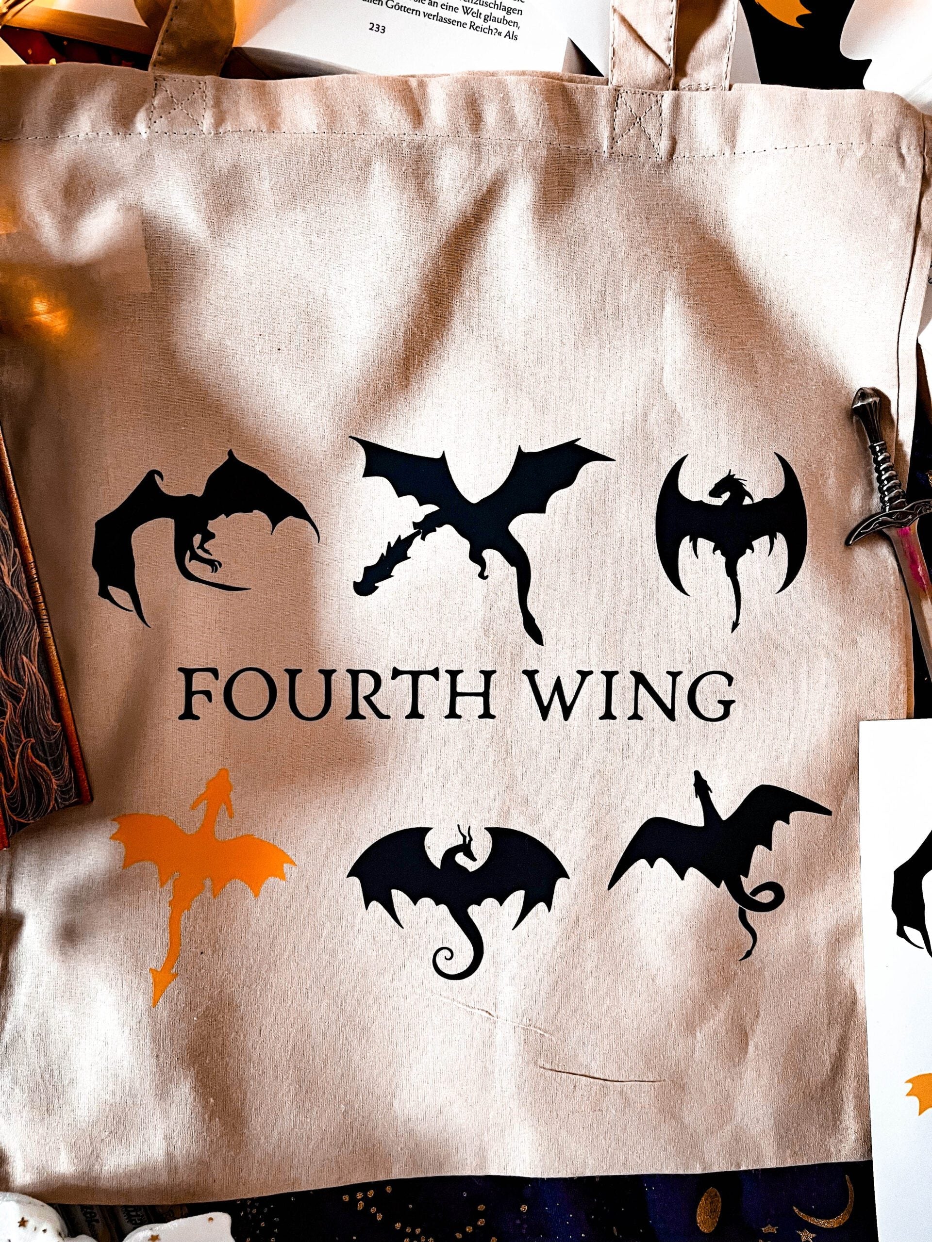 Fourth Wing Baumwolltasche