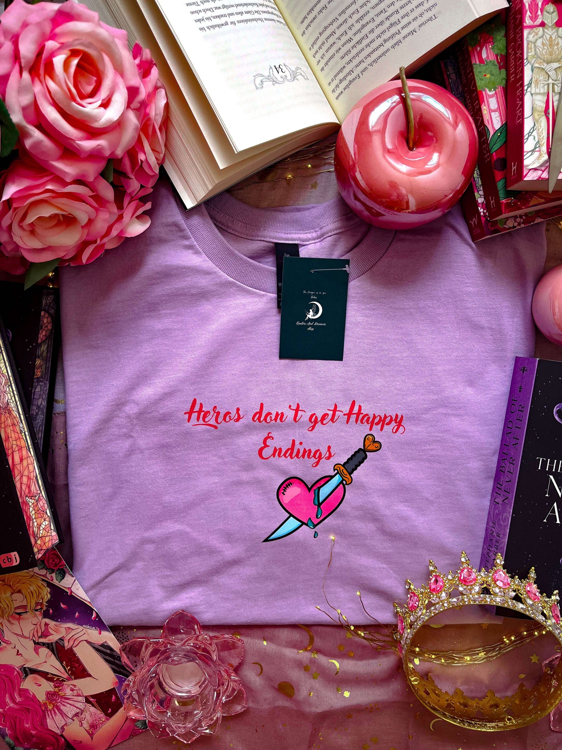 Heros don´t get happy Endings - Readers and Dreamers Shop