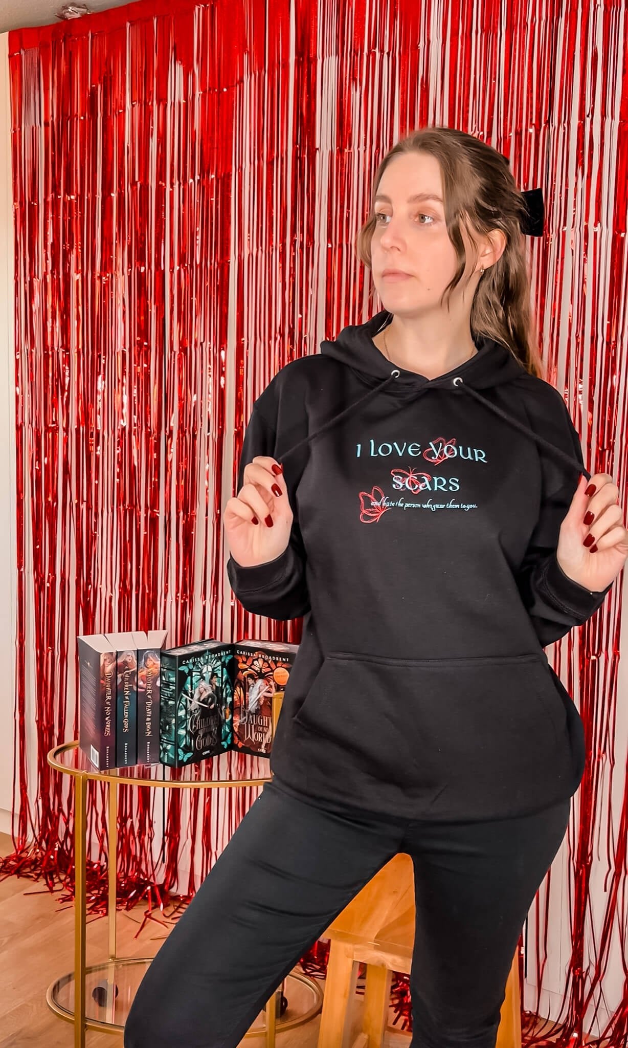 I love your Scars bestickt - Readers and Dreamers Shop